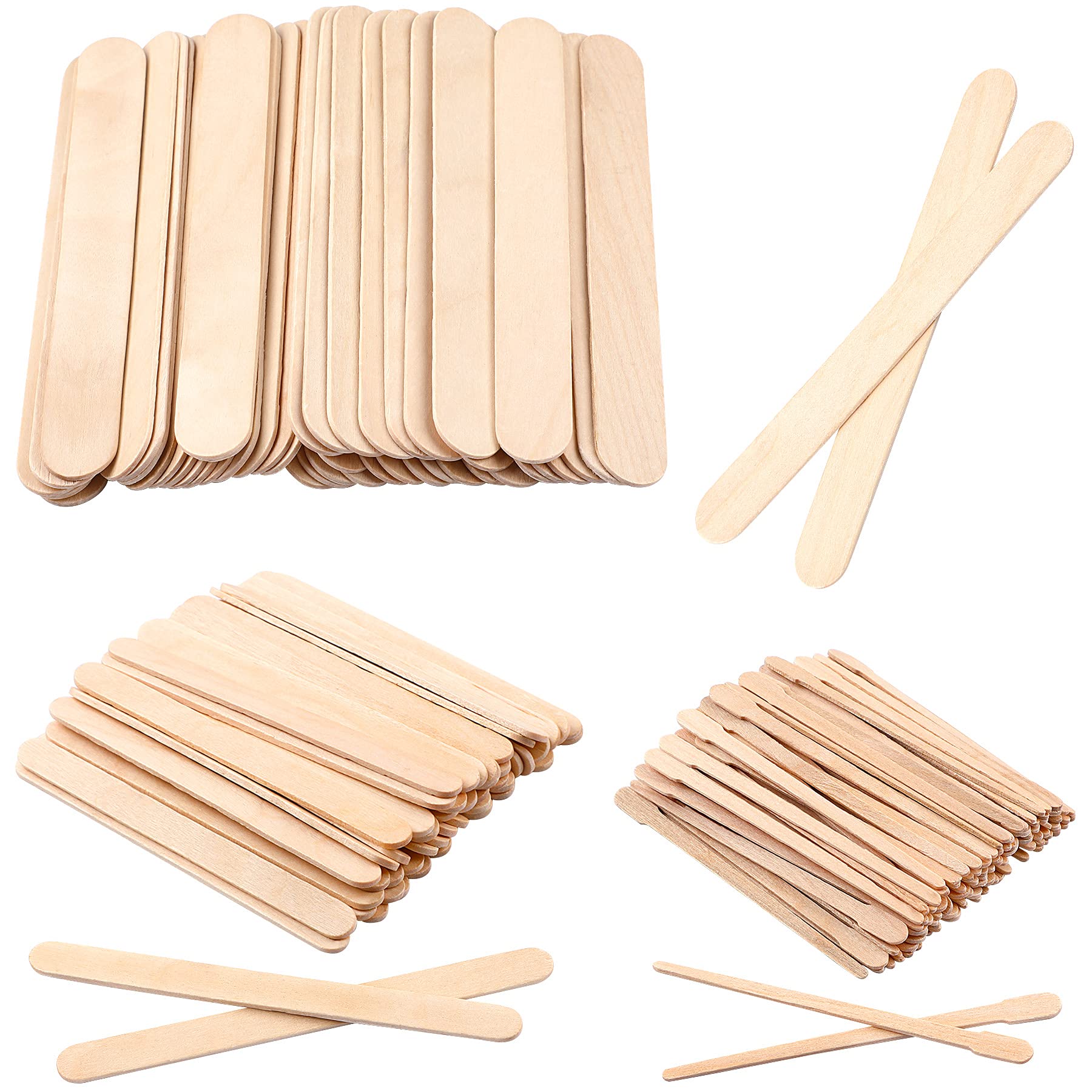 New style Wooden Wax Sticks Waxing Sticks 88mm 125mm Wood Applicator Sticks  for Face Lip Hair Remove Eyebrow Removal - AliExpress