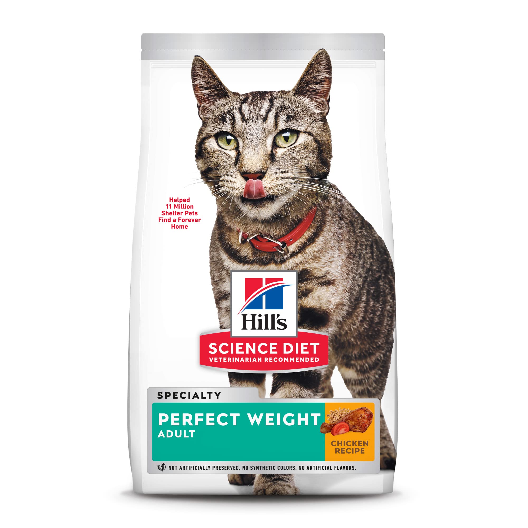 Hill s Science Diet Dry Cat Food Adult Perfect Weight for