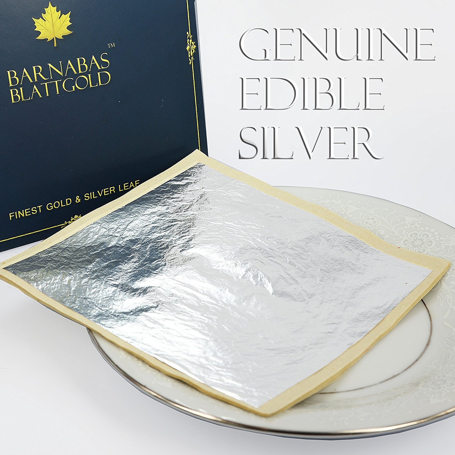 Imitation Silver Leaf (Aluminum Leaf) - Barnabas Gold