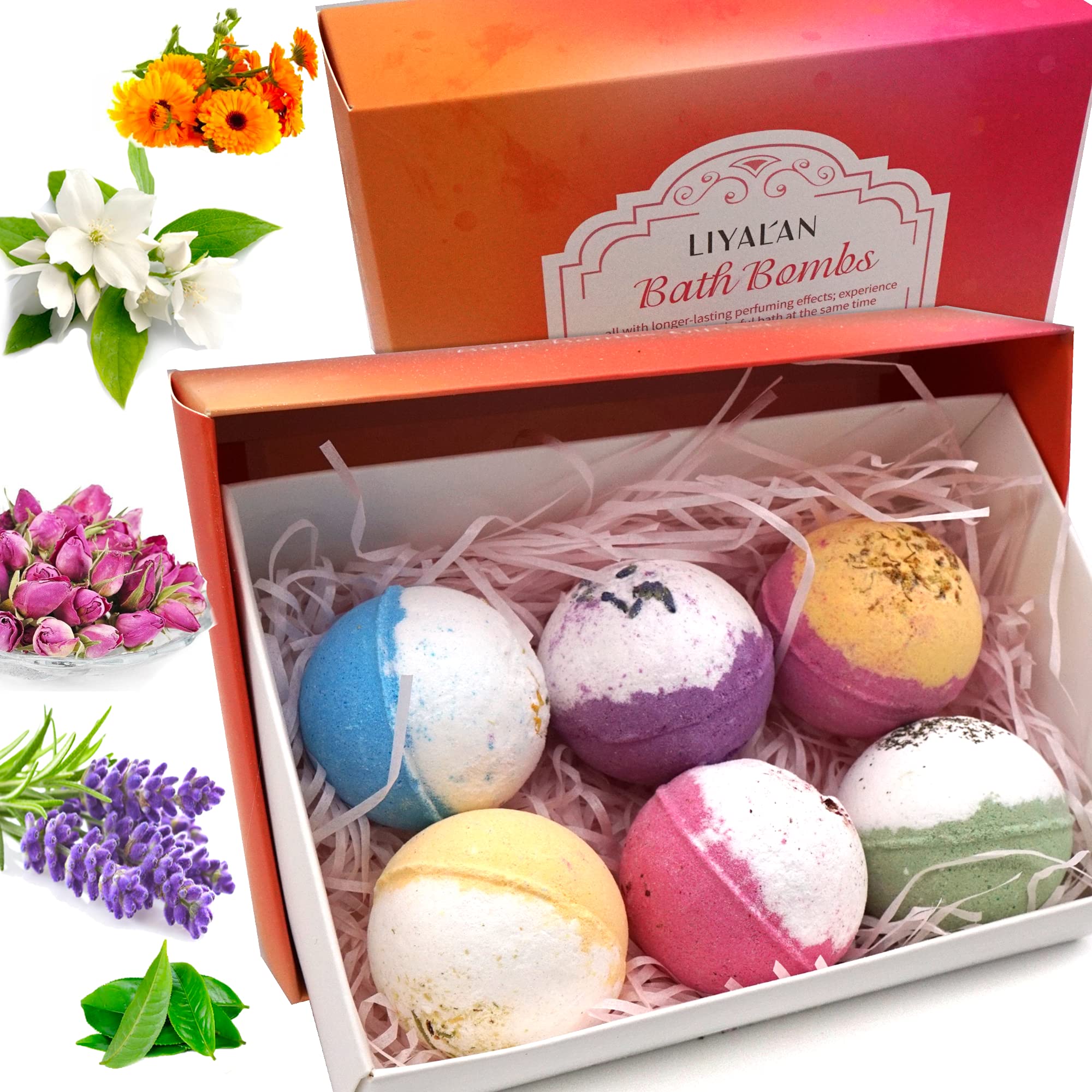 different scents for bath bombs