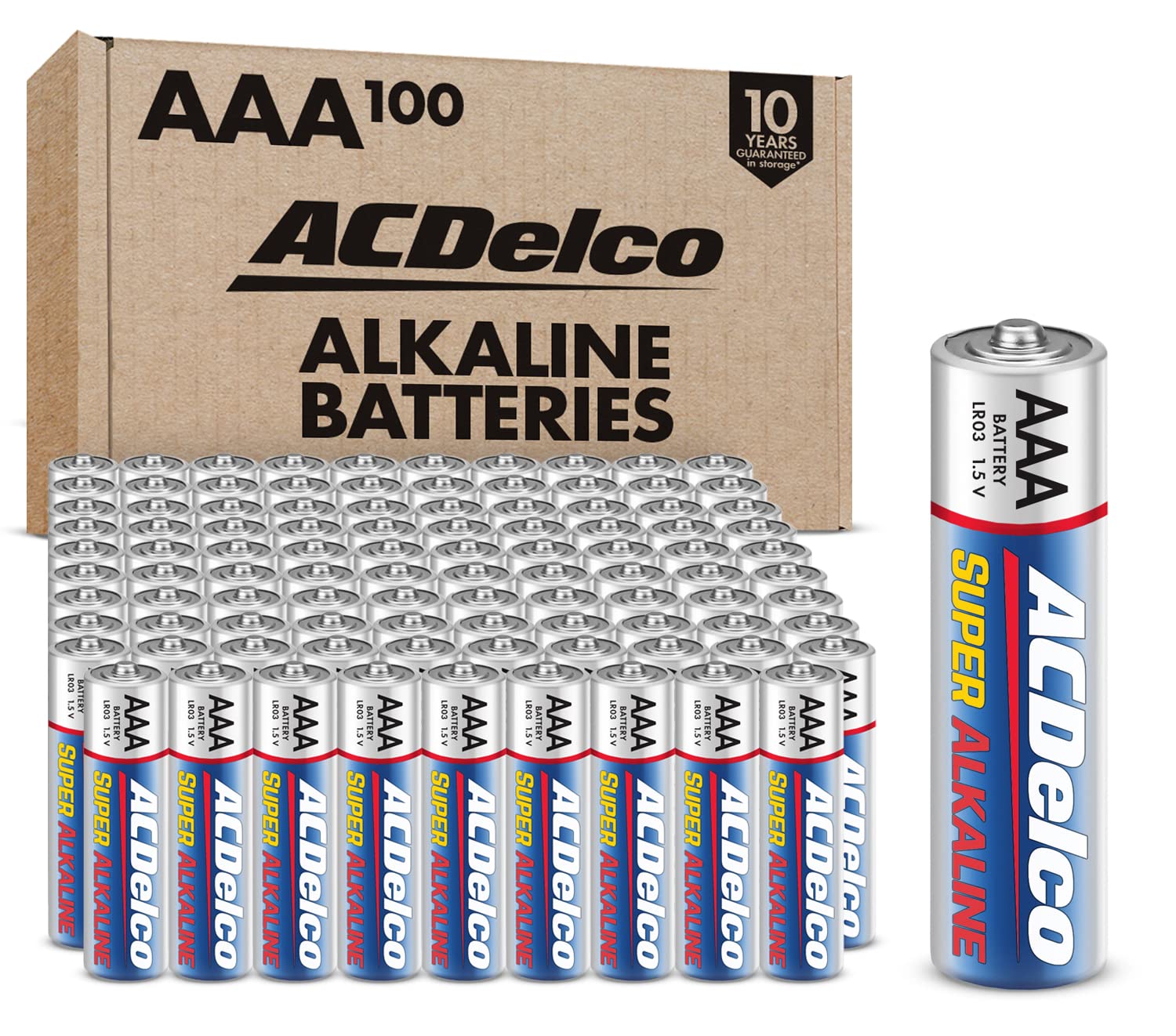 ACDelco CR2032 3V Lithium Coin Cell Battery, Watch and Electronics Button  Batteries, 24-Count