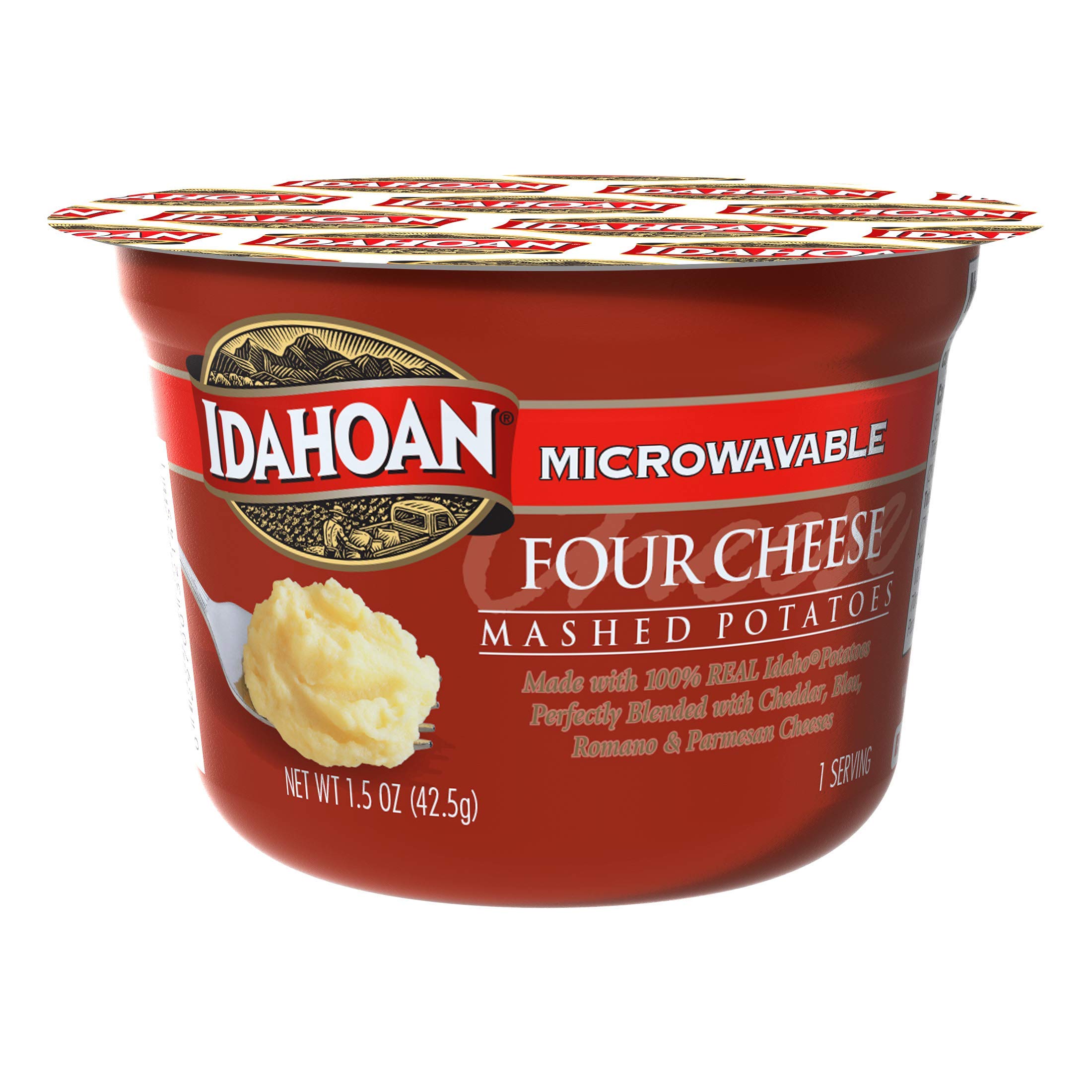 Idahoan Four Cheese Mashed Potatoes Made with Gluten Free 100