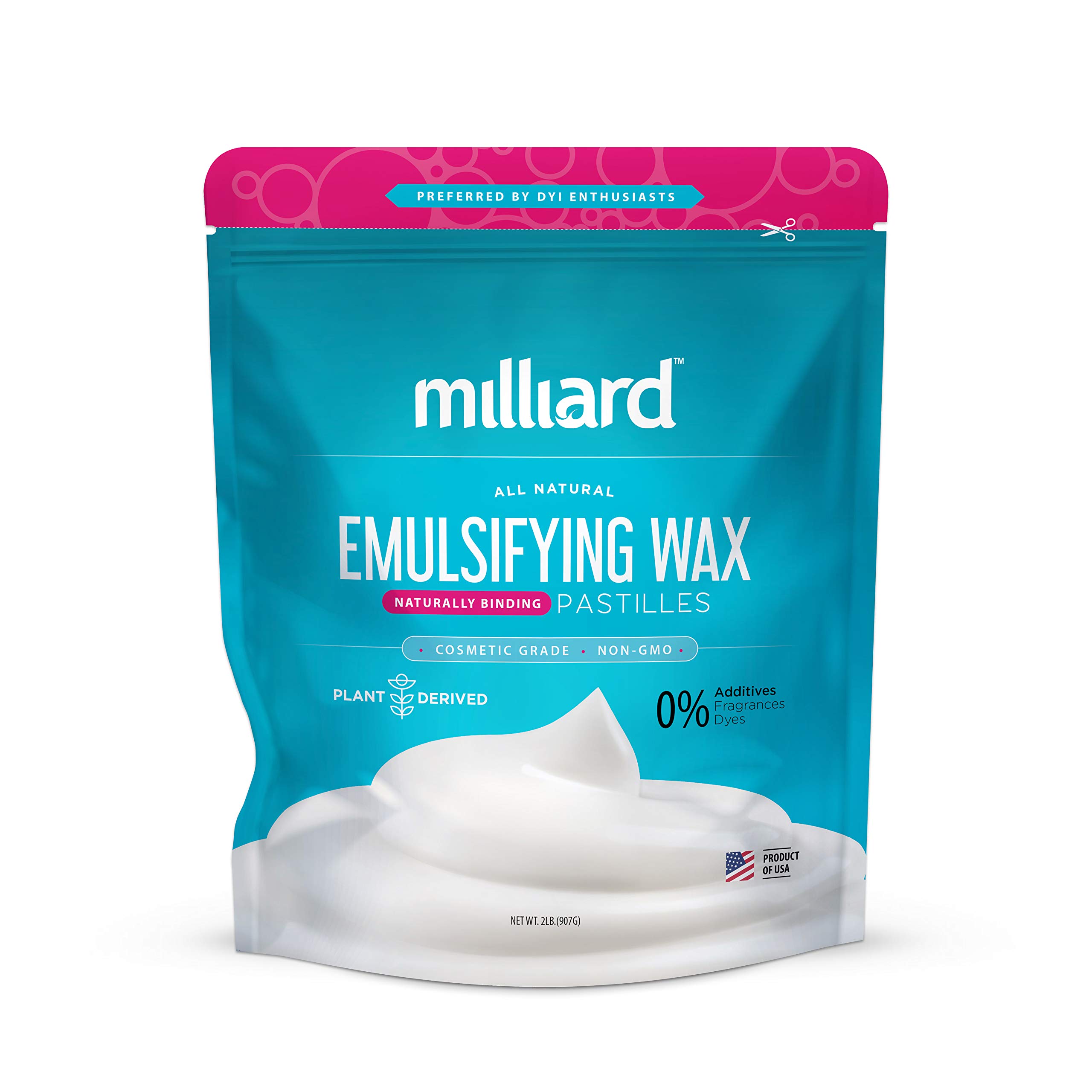 Emulsifying Wax - Natural, Vegetable & Plant-Based, Non-GMO