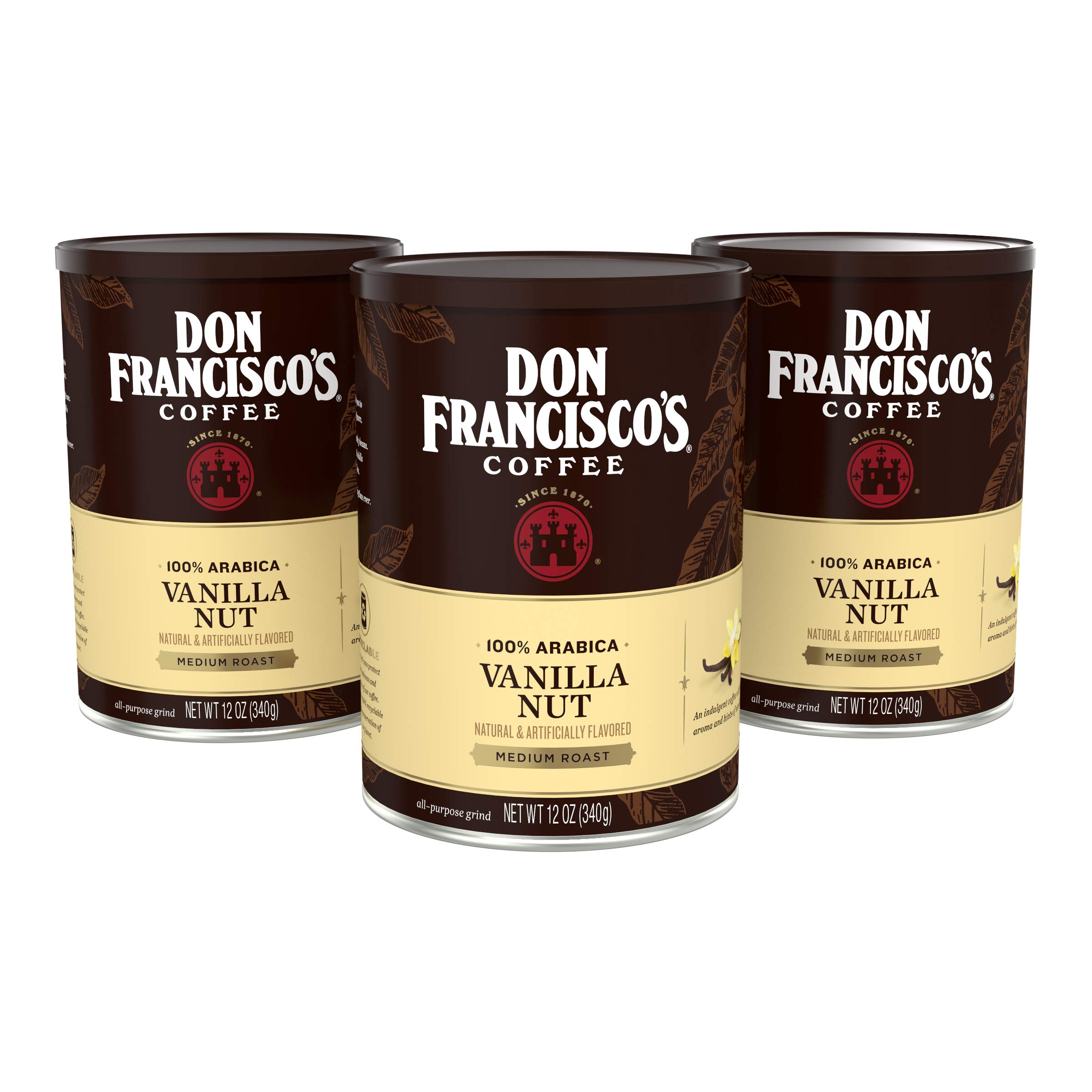 Don Francisco's Vanilla Nut Medium Roast Coffee - Single Serve