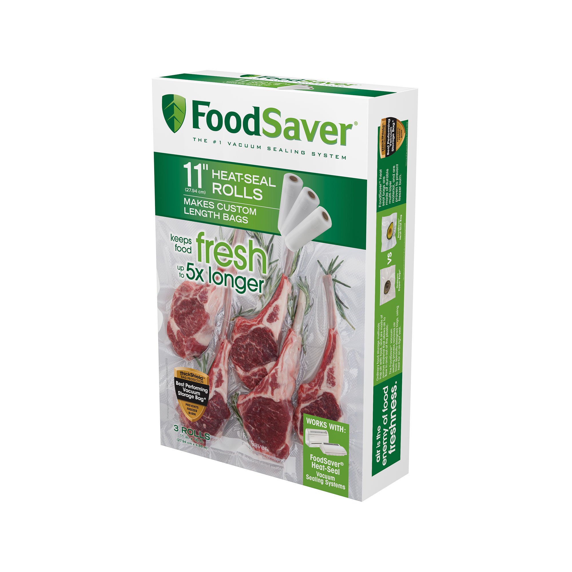 FoodSaver Vacuum Sealer Bags for Airtight Food Storage and Sous