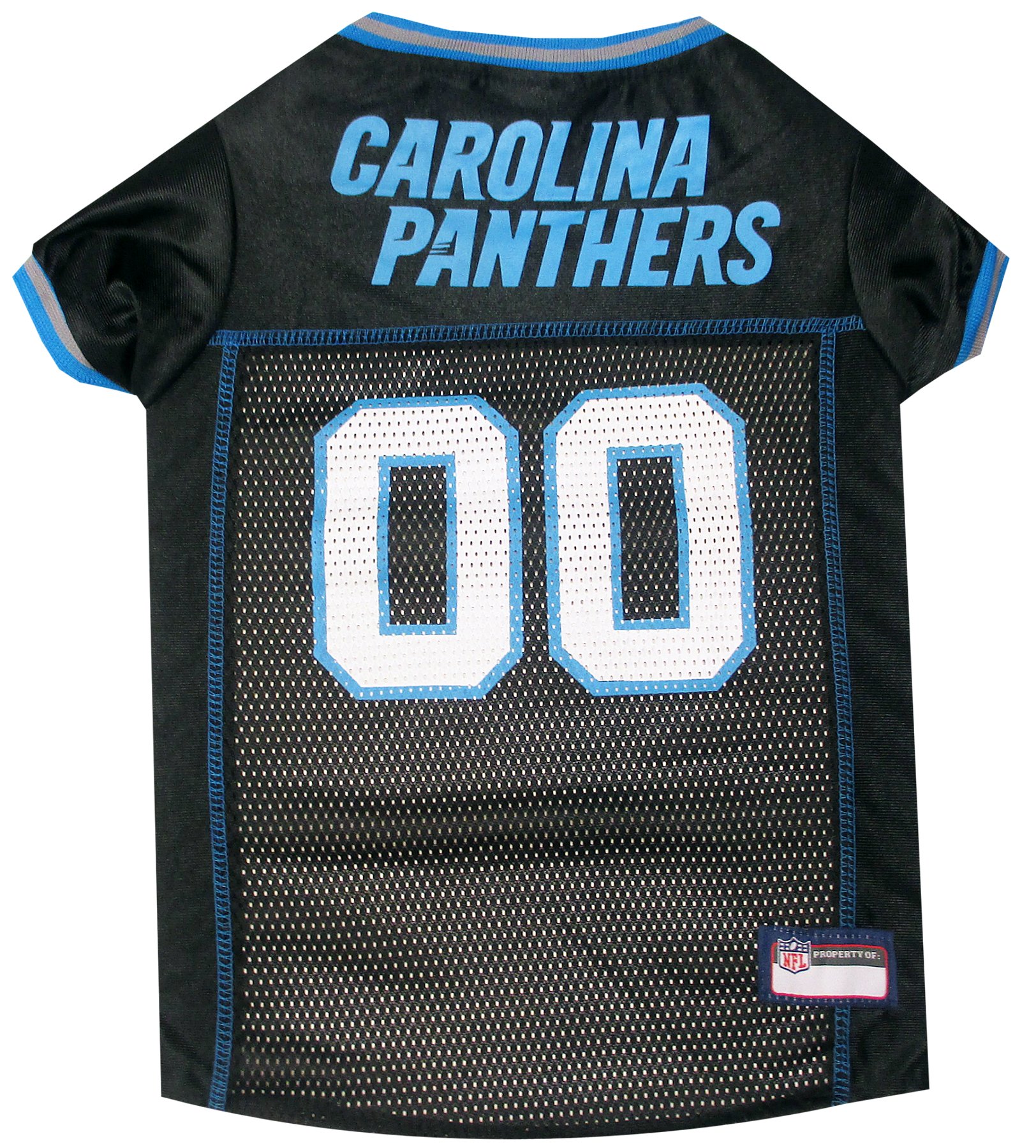 NFL Carolina Panthers Dog Jersey, Size: XX-Large. Best Football Jersey  Costume for Dogs & Cats. Licensed Jersey Shirt.