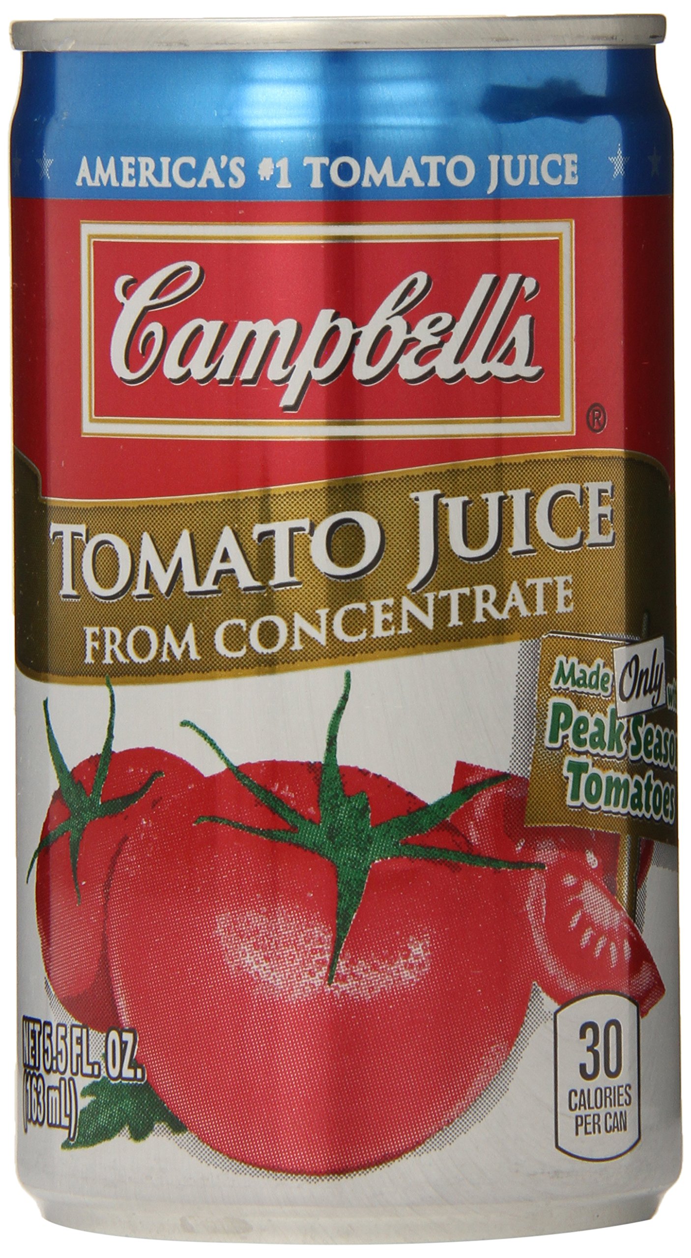 Campbell's Tomato Juice From Concentrate, 5.5 Ounce (Pack of 24) 5.5 Fl Oz (Pack of 24)