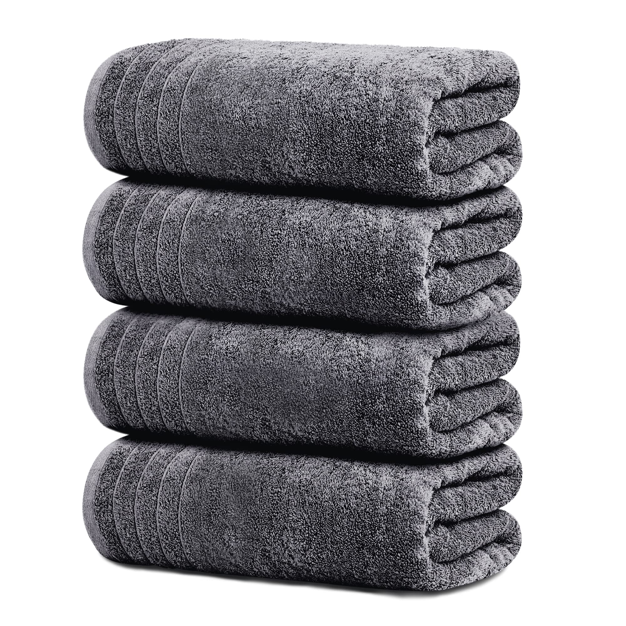 Tens Towels Large Bath Towels, 100% Cotton, 30 x 60 Inches Extra Large Bath  Towels, Lighter Weight, Quicker to Dry, Super Absorb