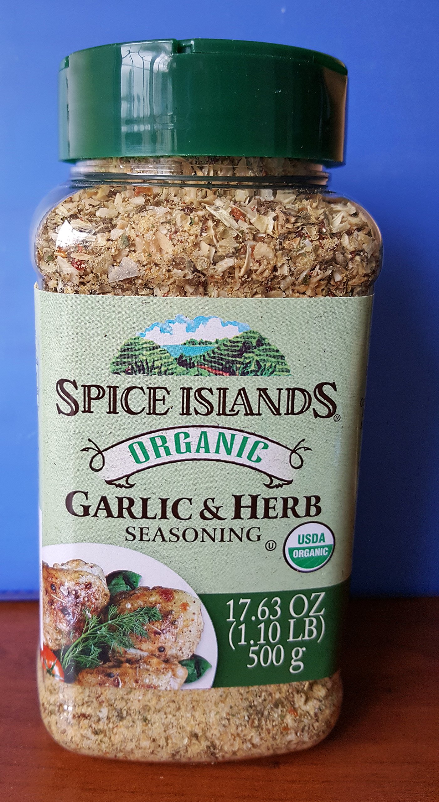 Spice Islands Organic Garlic & Herb Seasoning, 17.6 oz