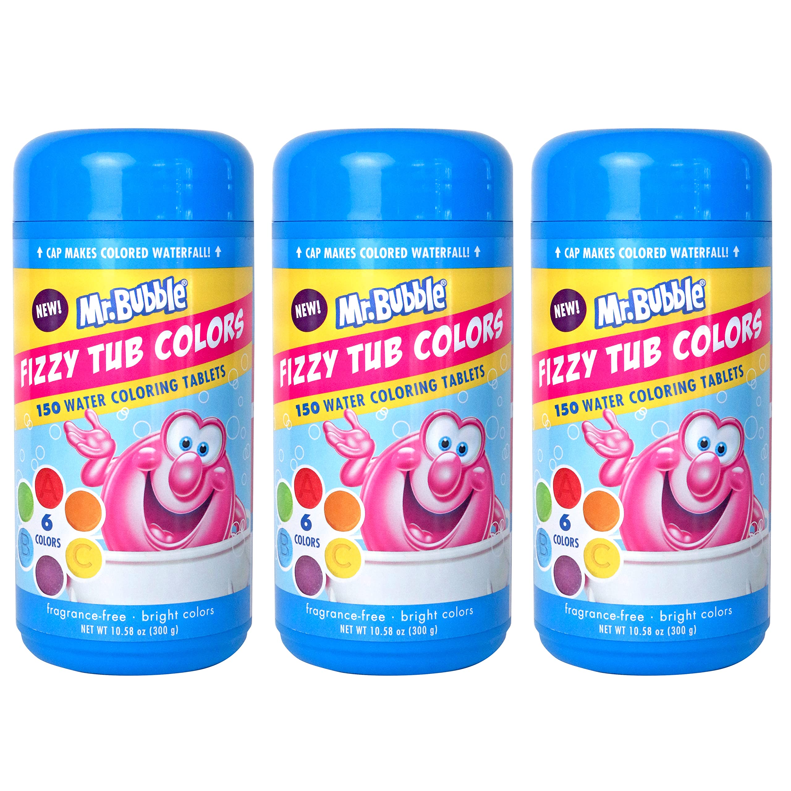 Mr. Bubble® Fizzy Tub Water Coloring Tablets, 150 ct - Fry's Food Stores