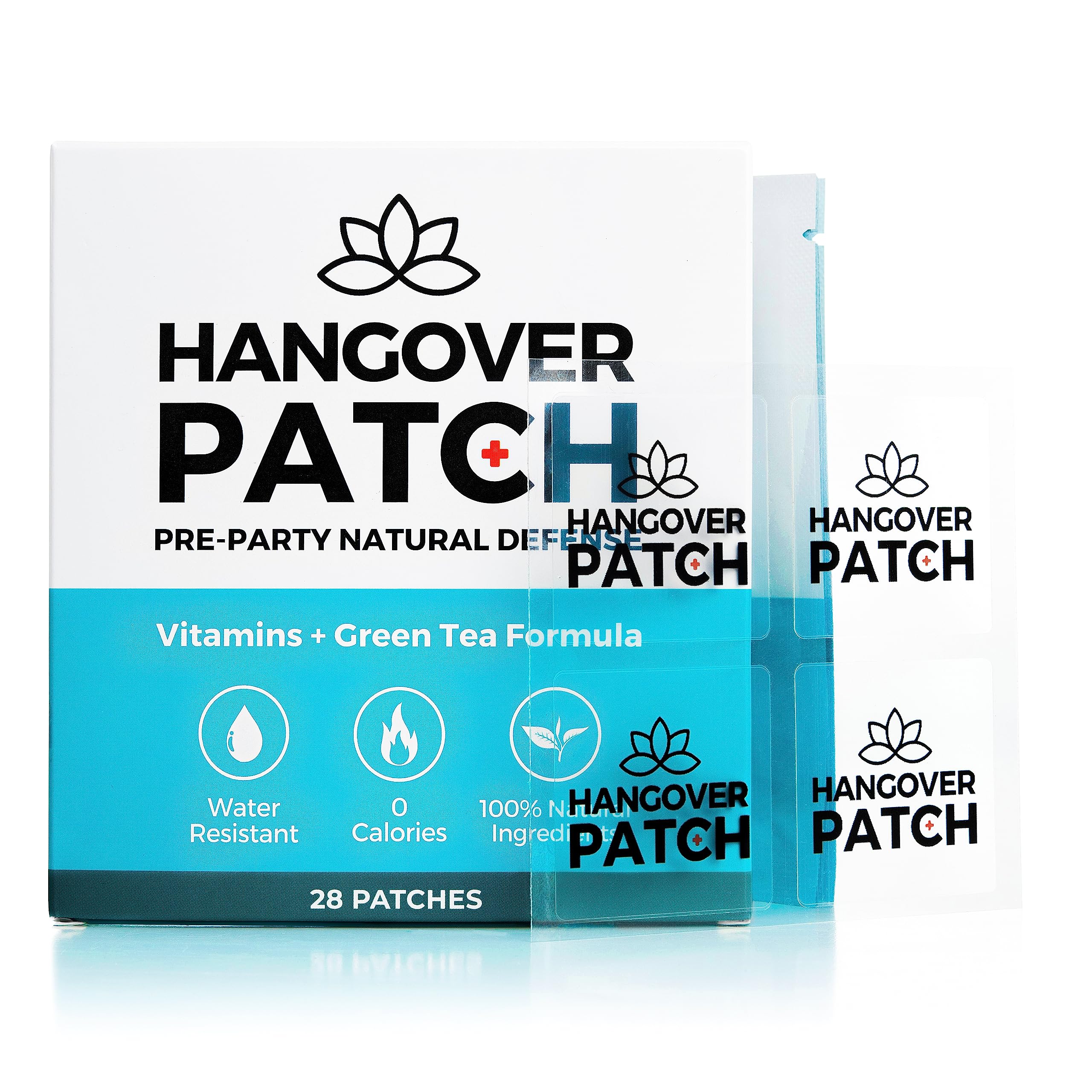 Party Treats Patches 28 Pack - Wake Up Refreshed & Energized with Our 100%  Natural Ingredients Party Patch - Skin-Friendly & Waterproof - Enhanced