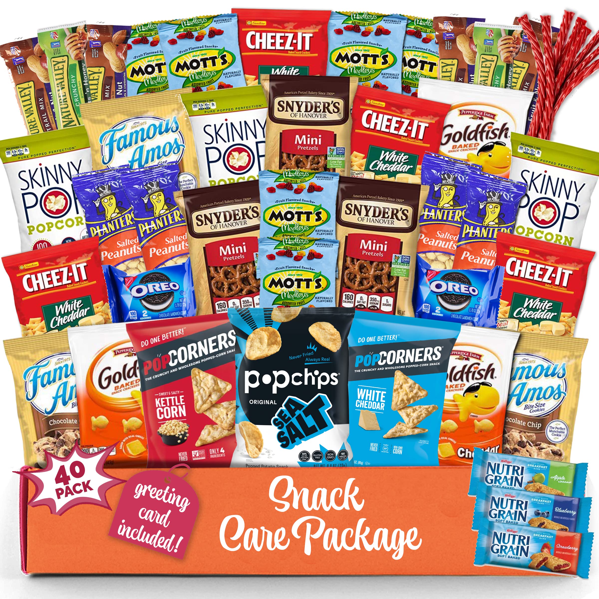 Chocolate Bars Candy Gift Box Variety Pack 40 Count Sweet Treats Care  Package