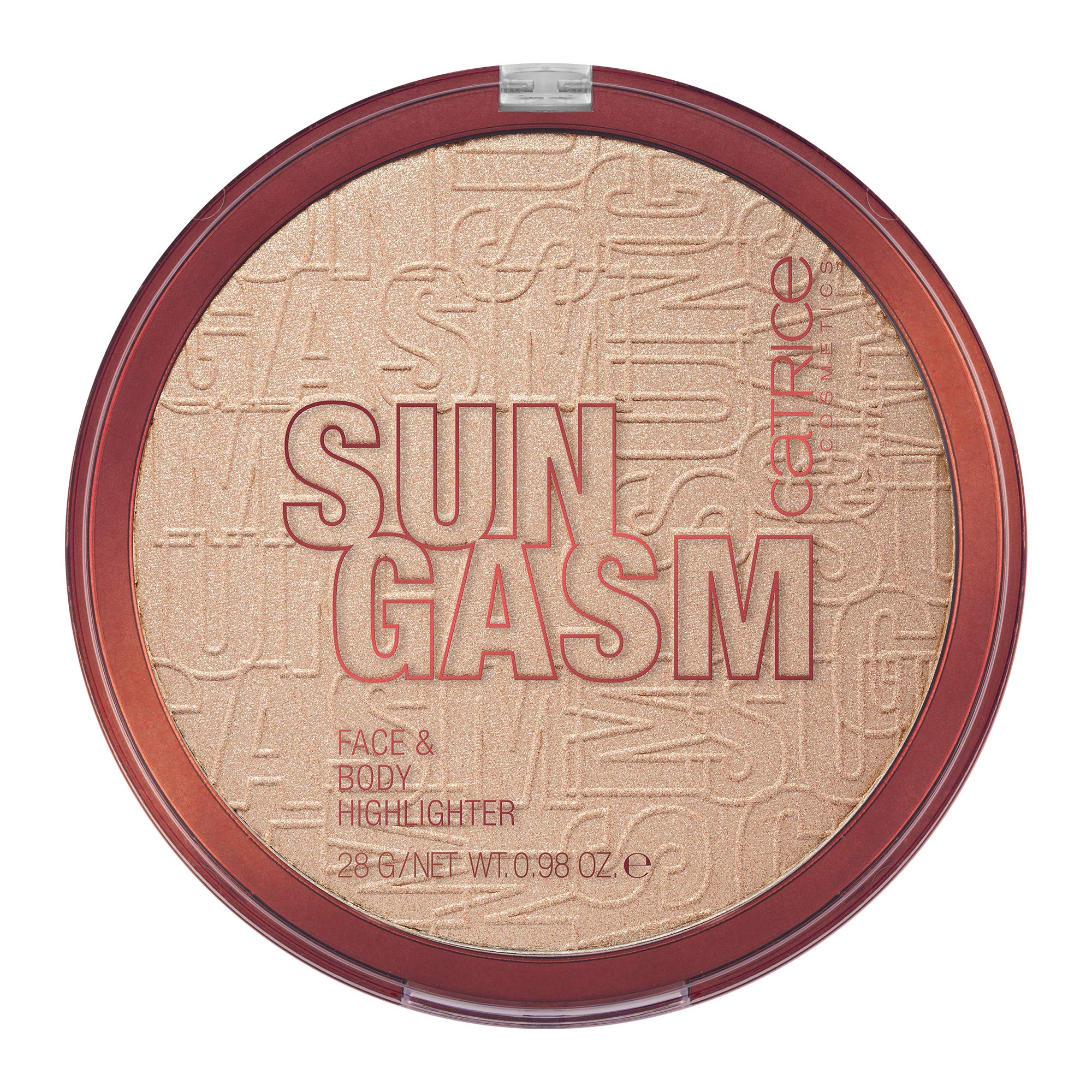 Powder | Silky Soft Highlighter SUNGASM With Catrice & Face | Body Light Sized, Jumbo Reflecting