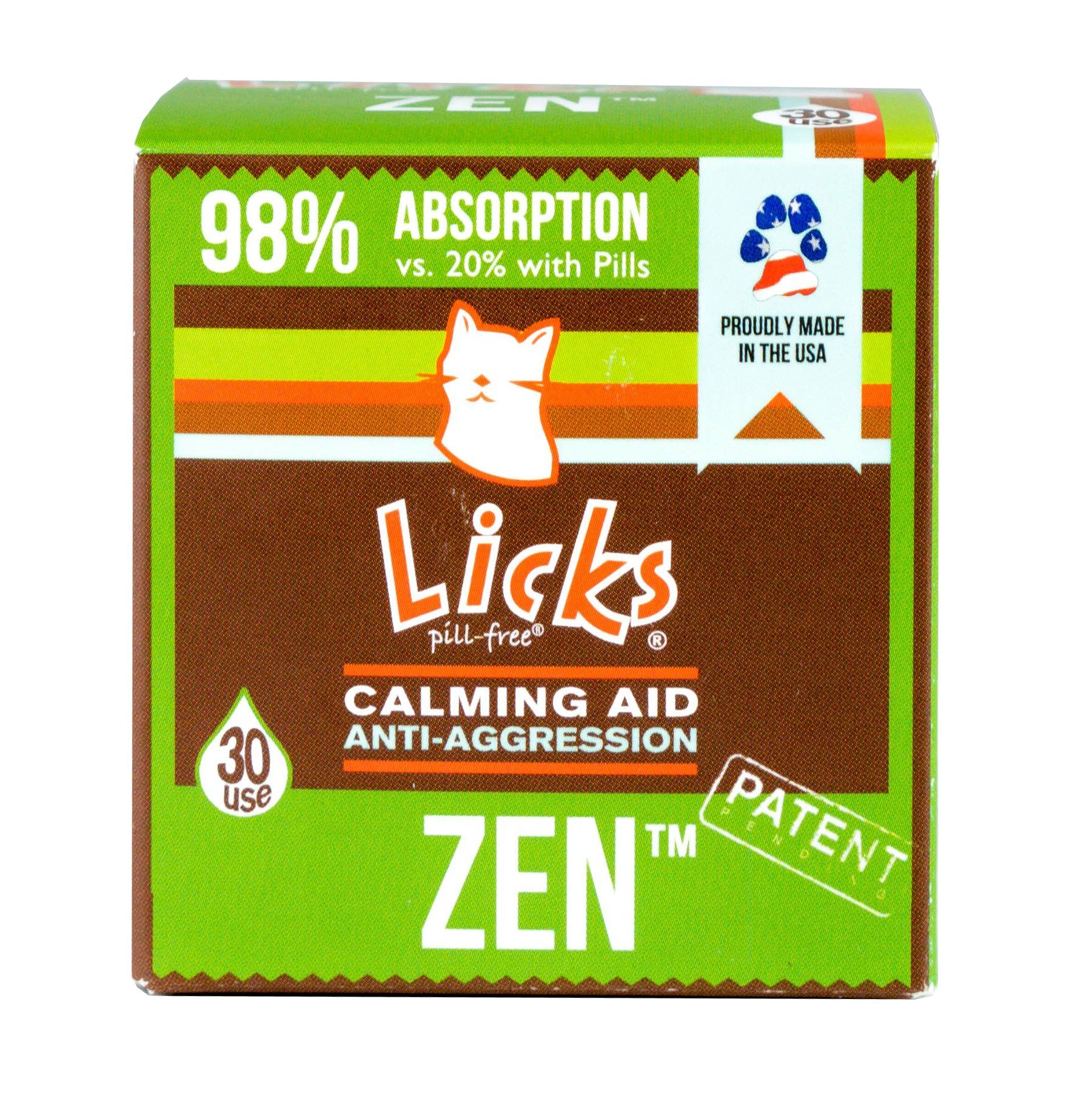 Licks zen for store cats