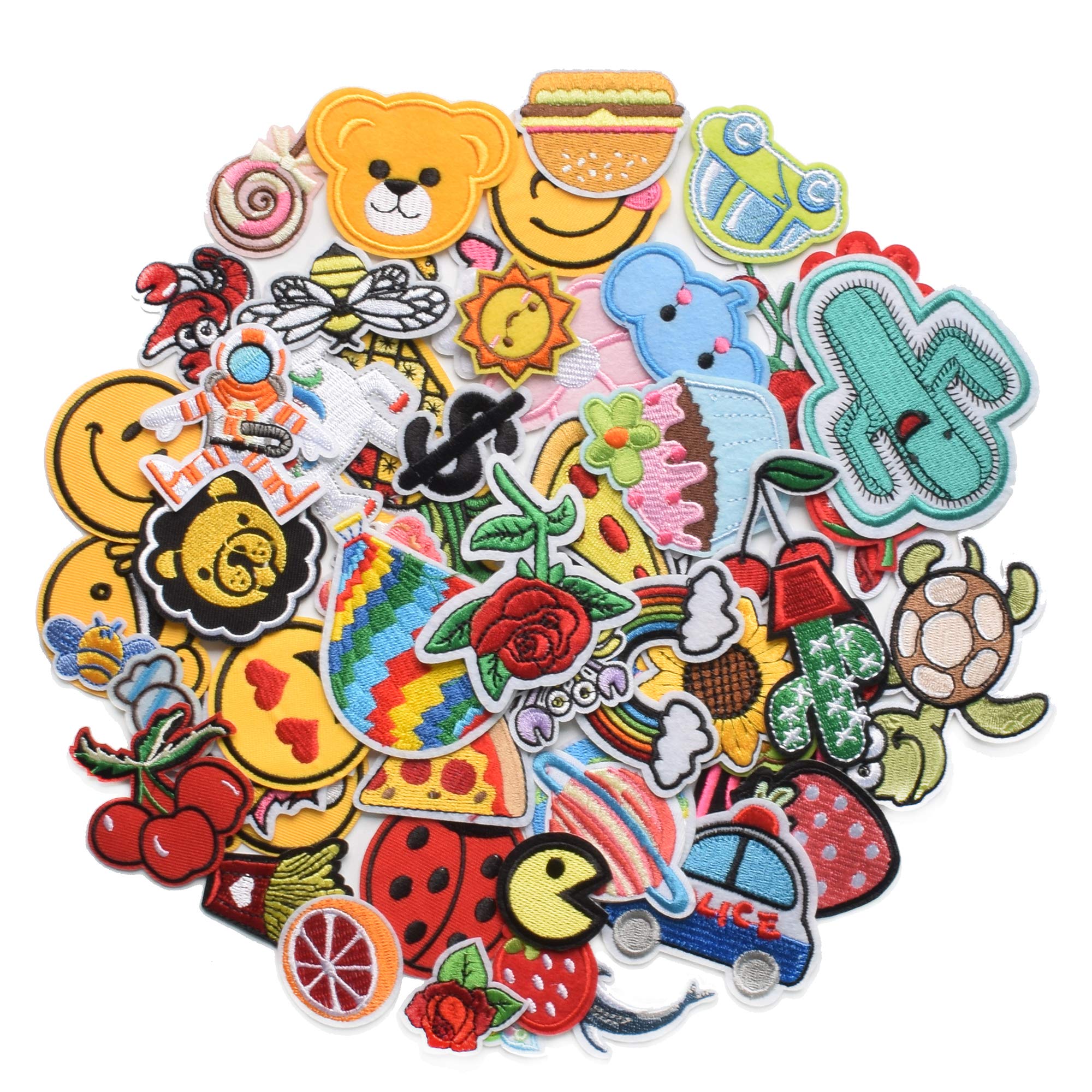 Iron-on Patches CUTE set of 10 
