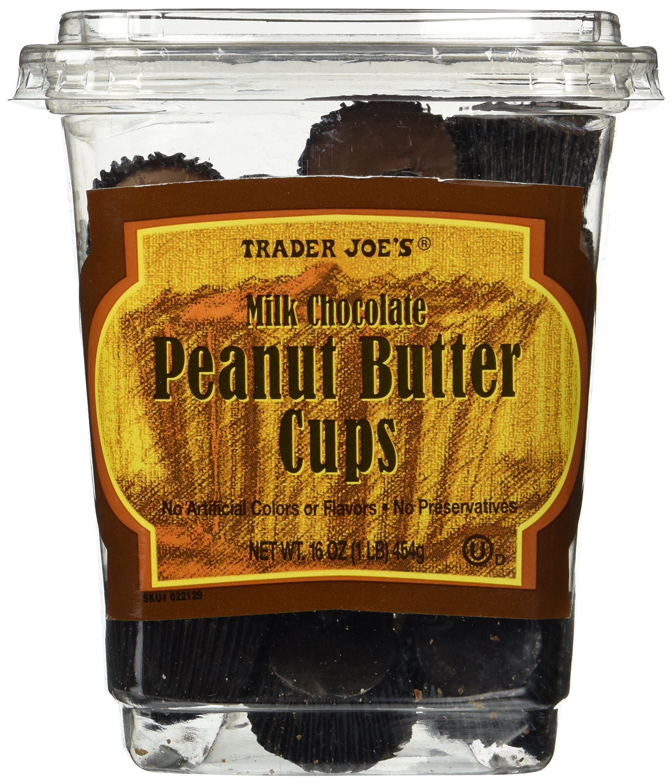 Trader Joes Milk Chocolate Peanut Butter Cups 16 Oz1 Lb 