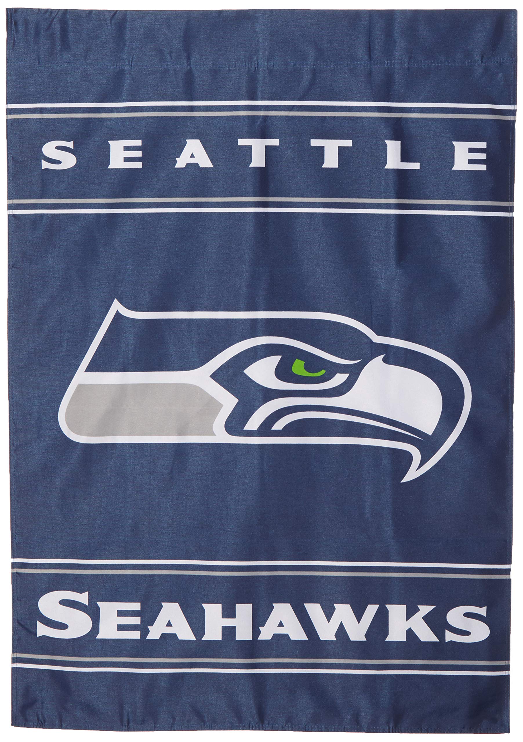 Seattle Seahawks Flag 12x18 Garden Style 2 Sided, 1 - Harris Teeter