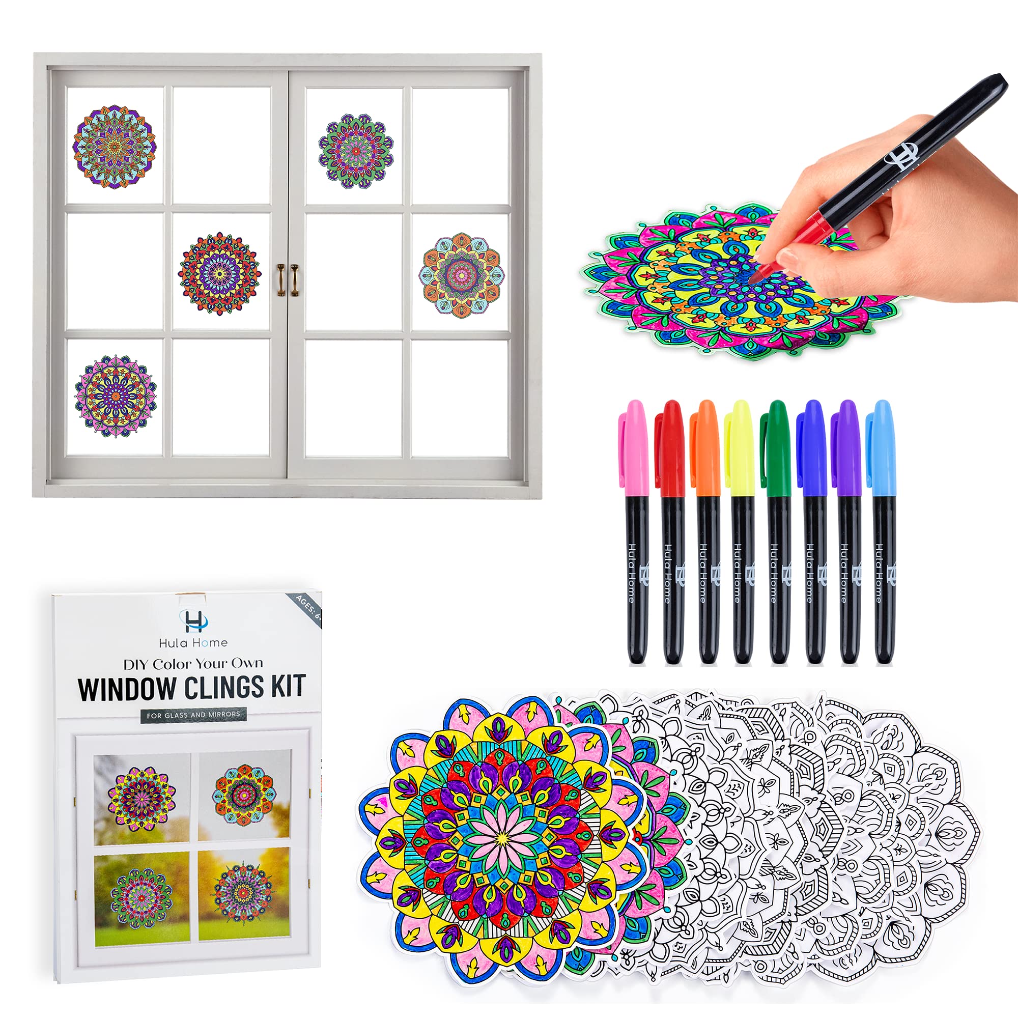 Glass Painting Kit - Craft & Hobbies from Crafty Arts UK