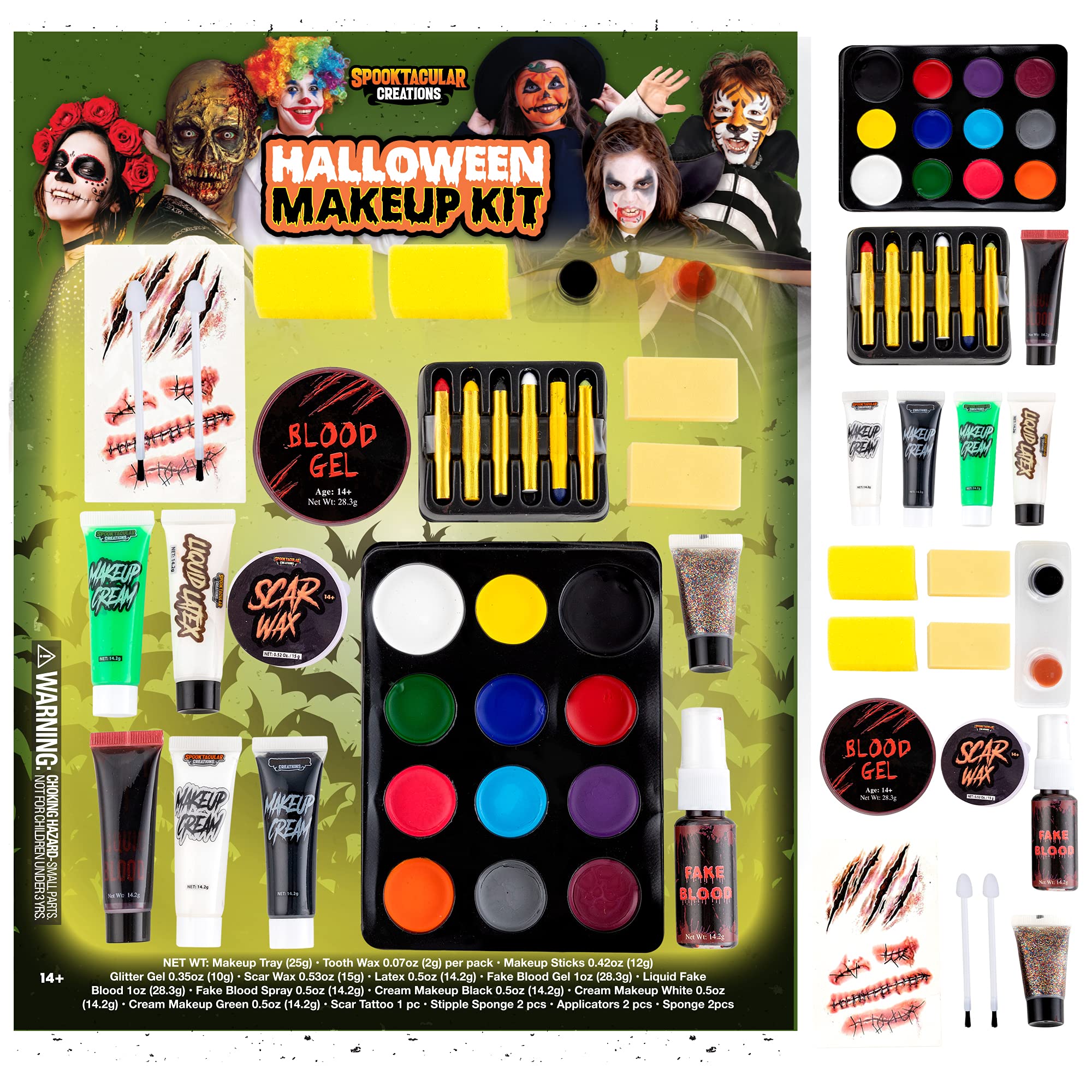 10 Special FX Halloween Makeup Kits Tips Ideas! - Freebies Deals & Steals