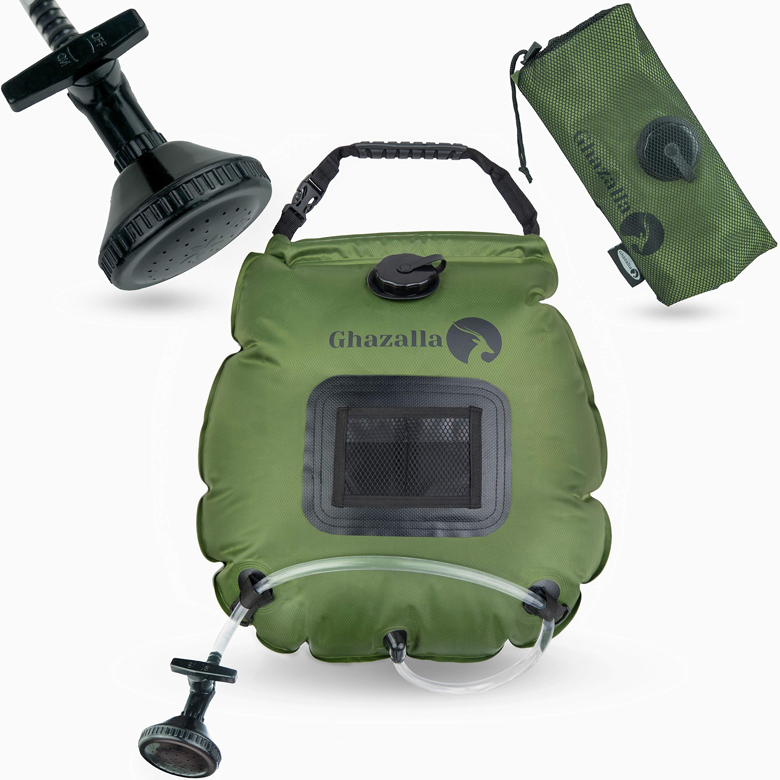 4 Gallons Portable Camp Shower Bag