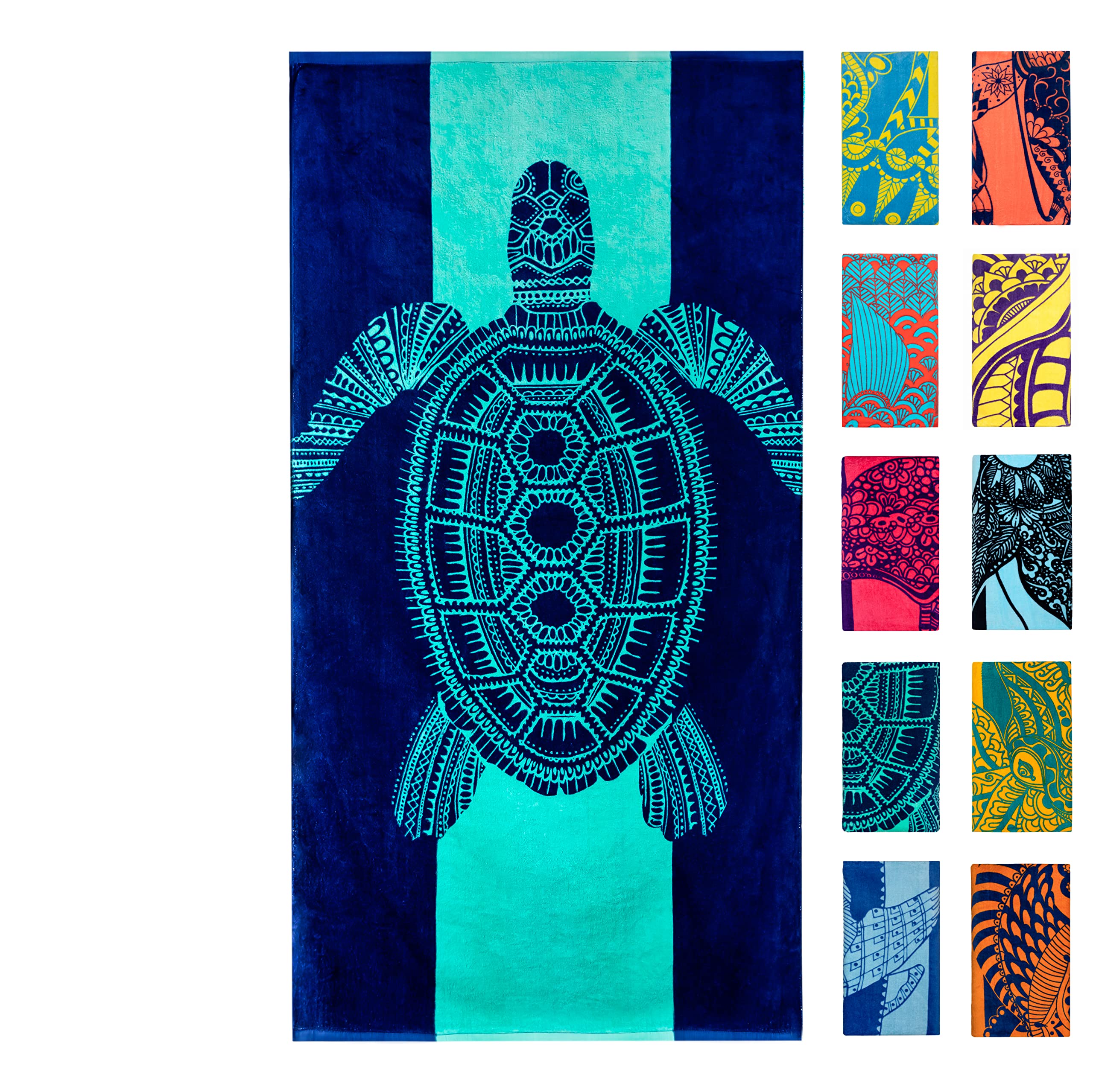 Designer best sale beach towels