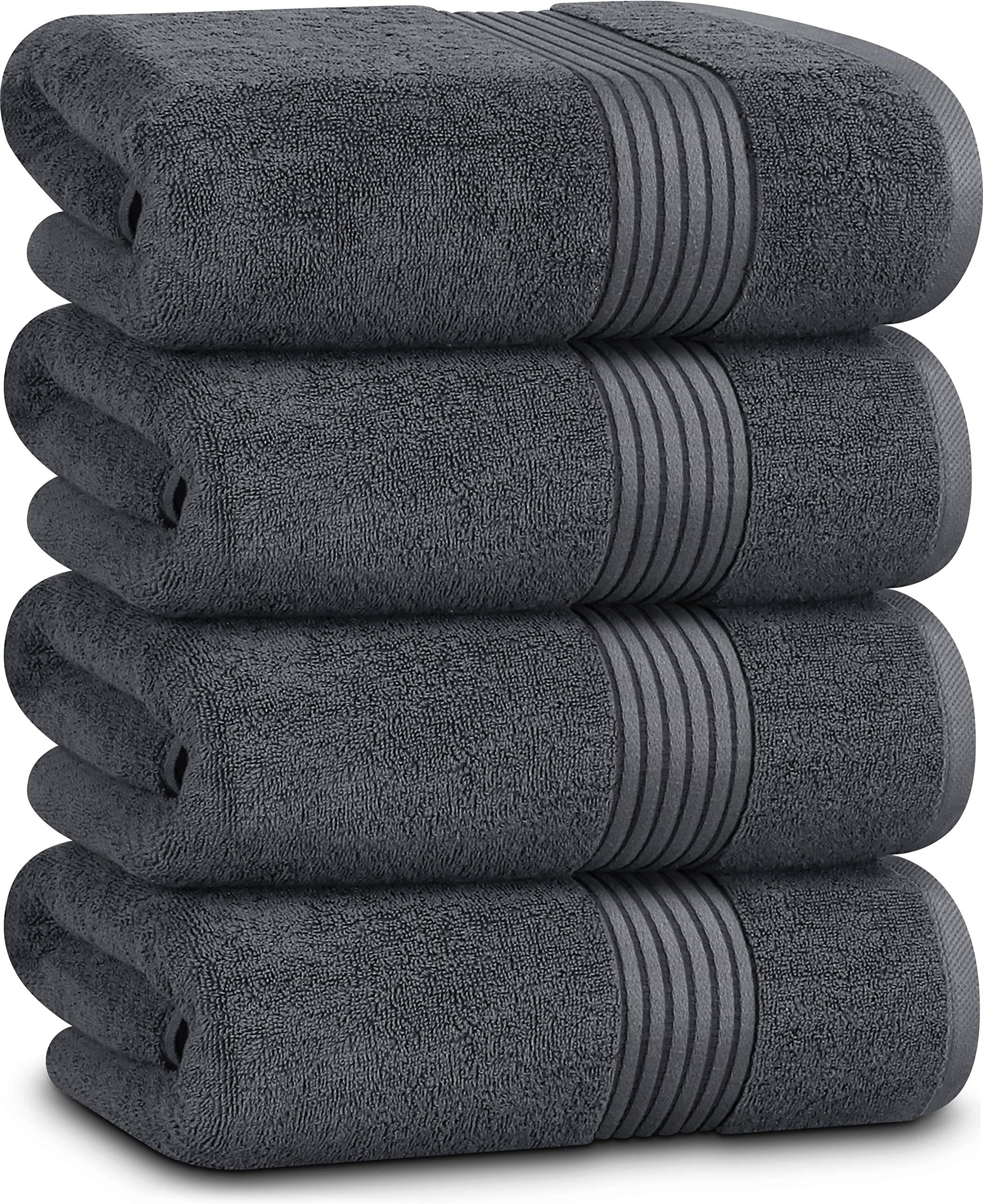 Utopia Towels 4 Piece Luxury Bath Towels Set, (27 x 54 Inches) 100
