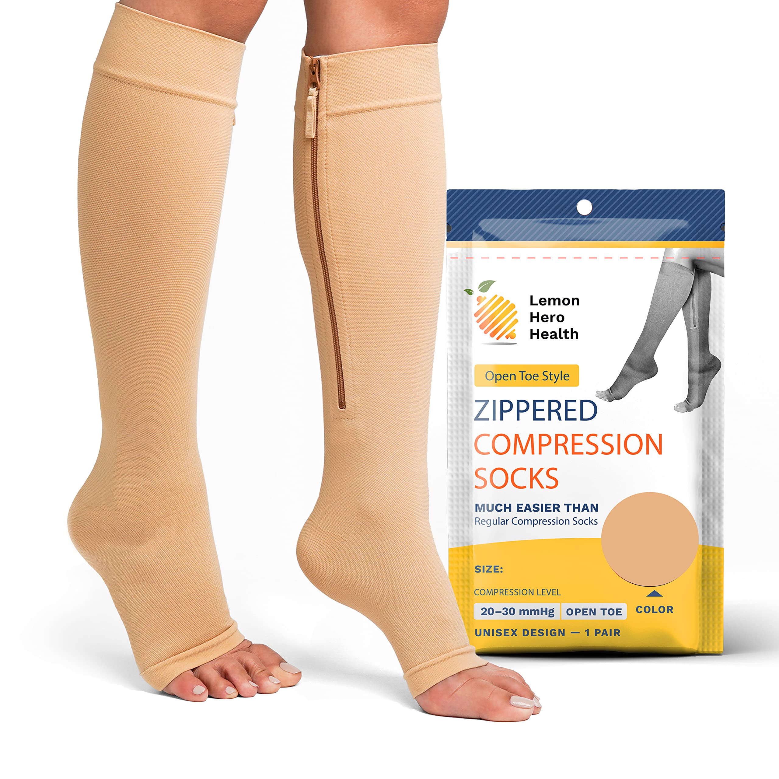  Compression Socks for Men & Women – 20-30mmHg Medical