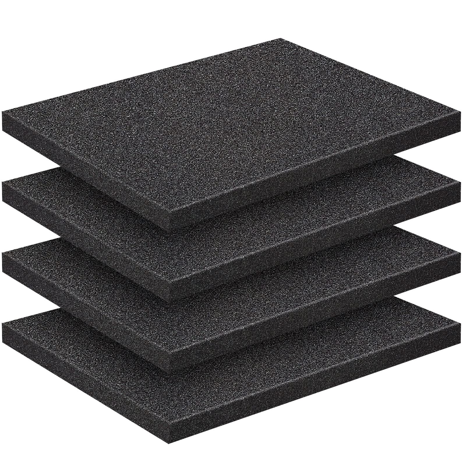Polyethylene Foam Sheet Polyurethane Foam Pad Foam Padding for Case Packing  Toolbox Storage and Crafts (4