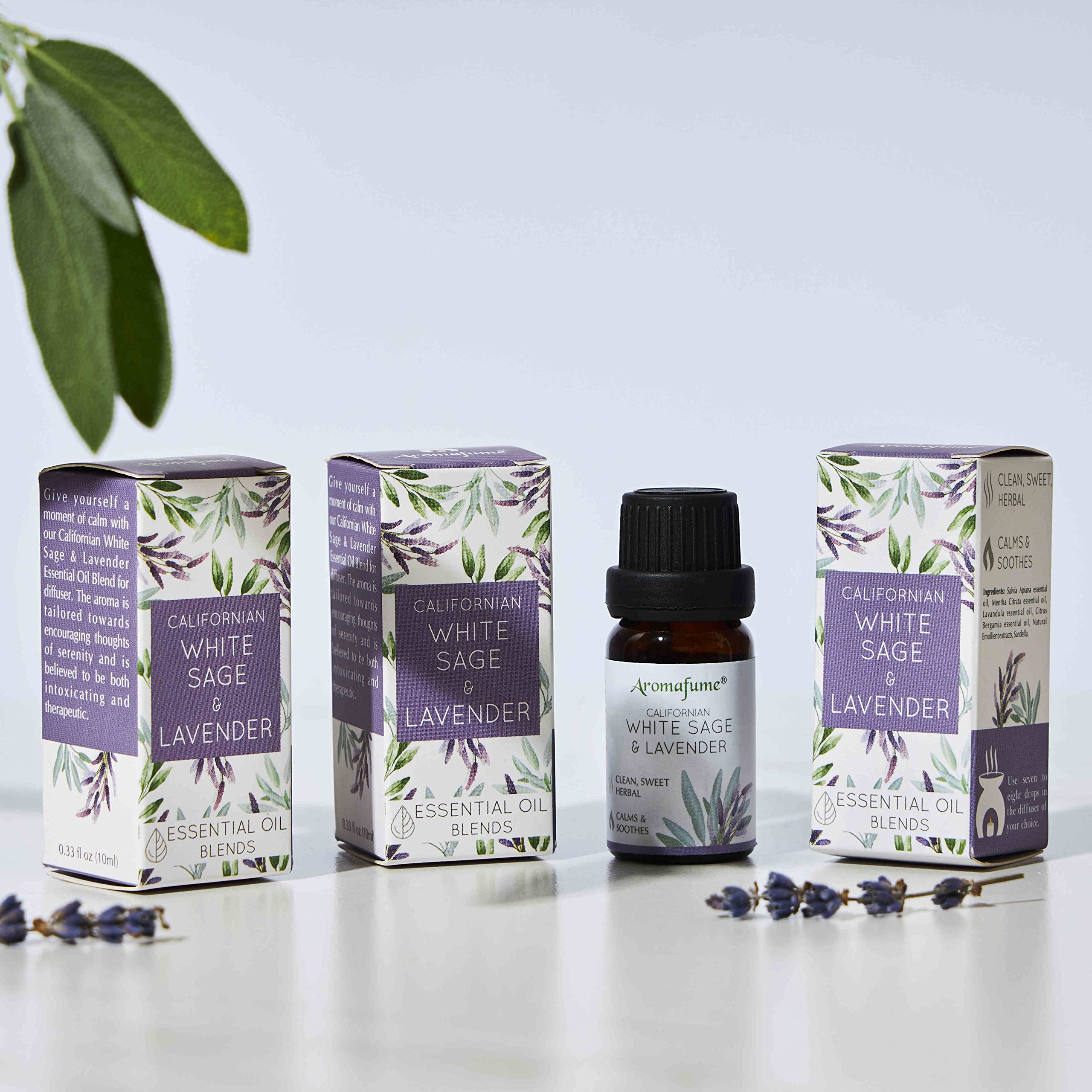 Cleanse and Relax White Sage with Lavender Spray 