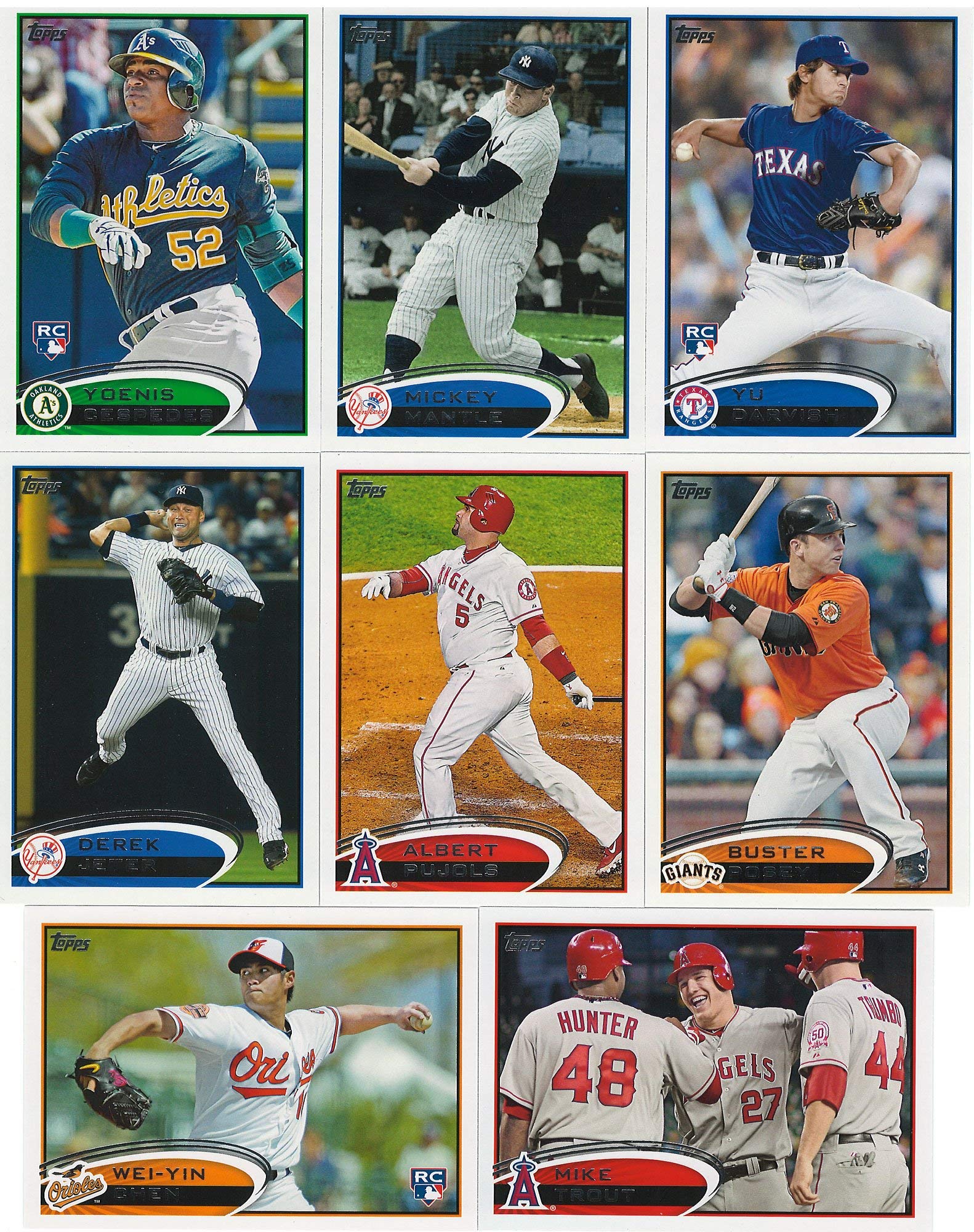 Albert Pujols Jersey card lot #2 Angels Cardinals