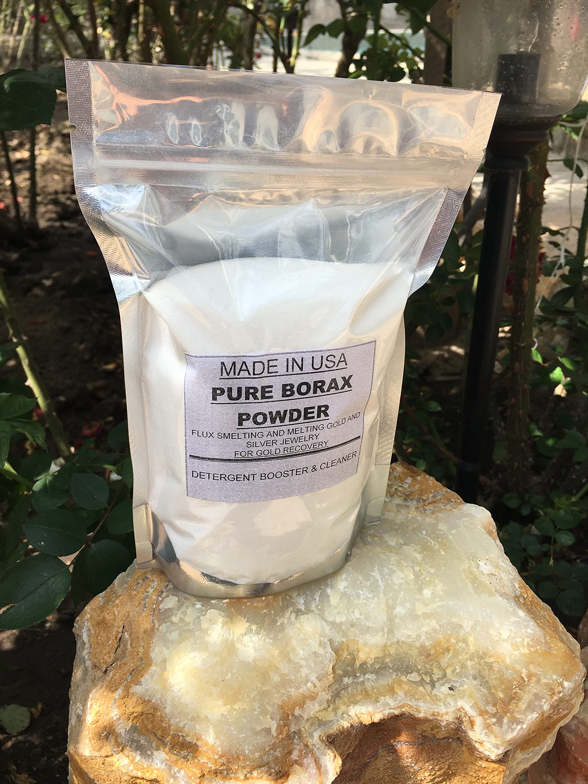5 Lbs 80 Oz Anhydrous Borax Granular Graphite Crucible Powder Deoxidizing  Casting Flux for Melting Assaying Refining Gold Silver Copper Separating  Impurities