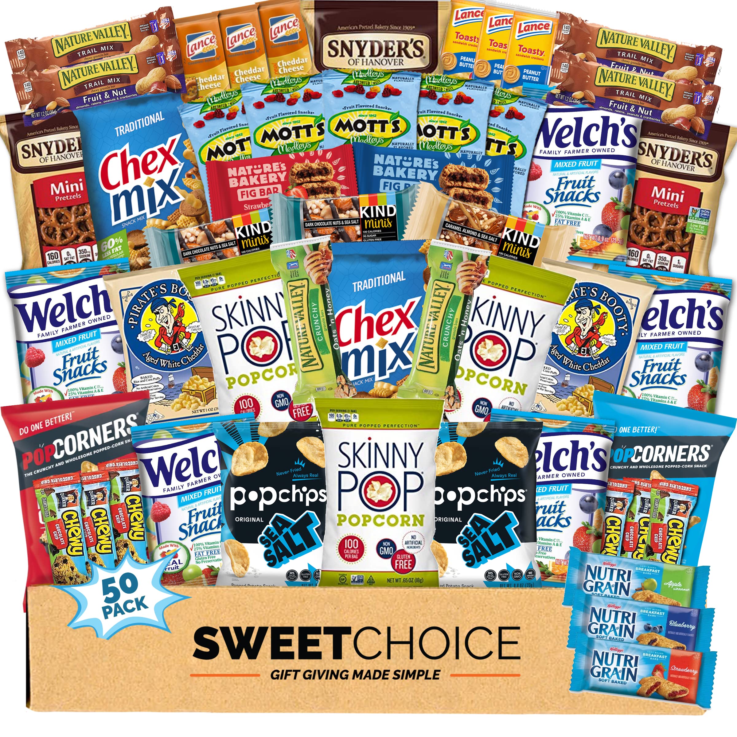 Healthy Snack Box Healthy Gift Box for Kids College Care Package
