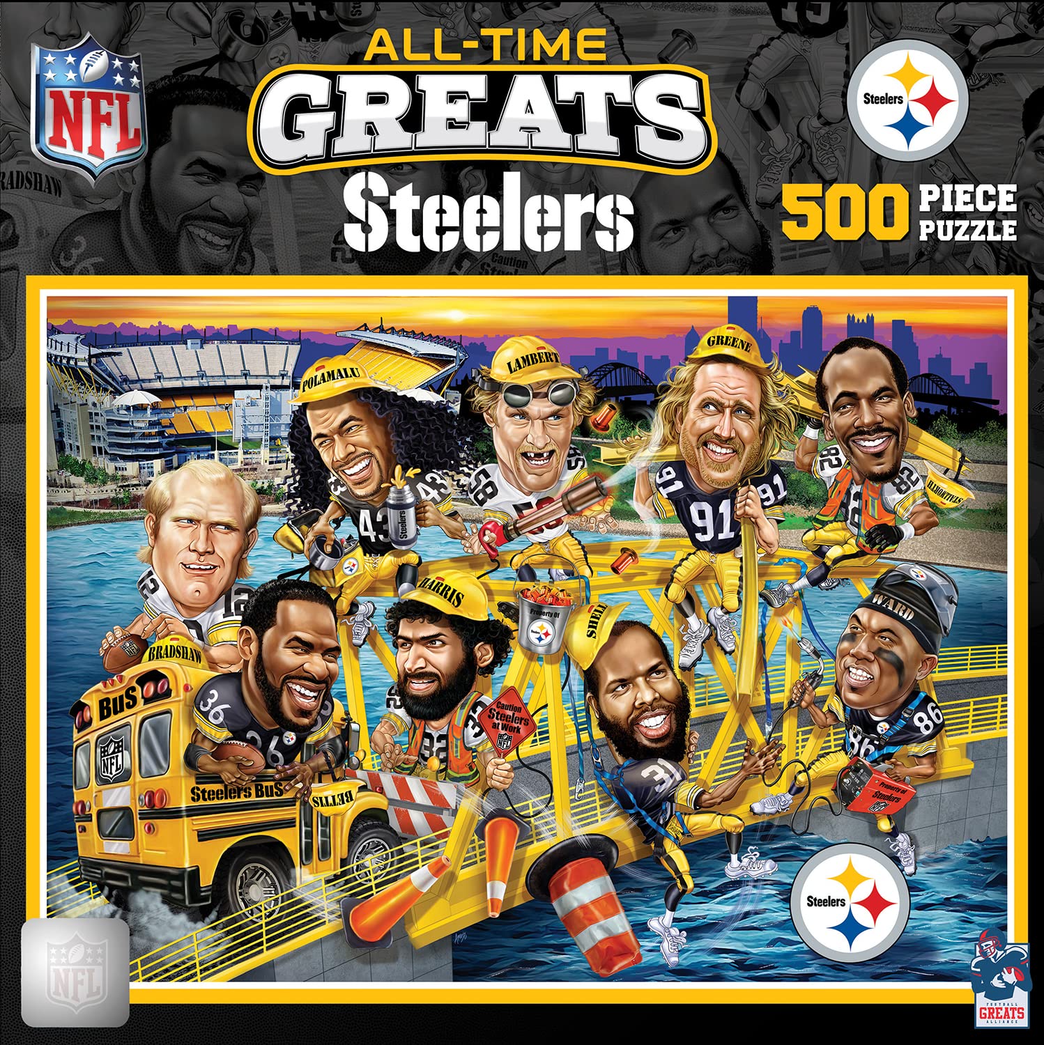 MasterPieces Jigsaw Puzzle for Adults - NFL Helmet Shaped 500