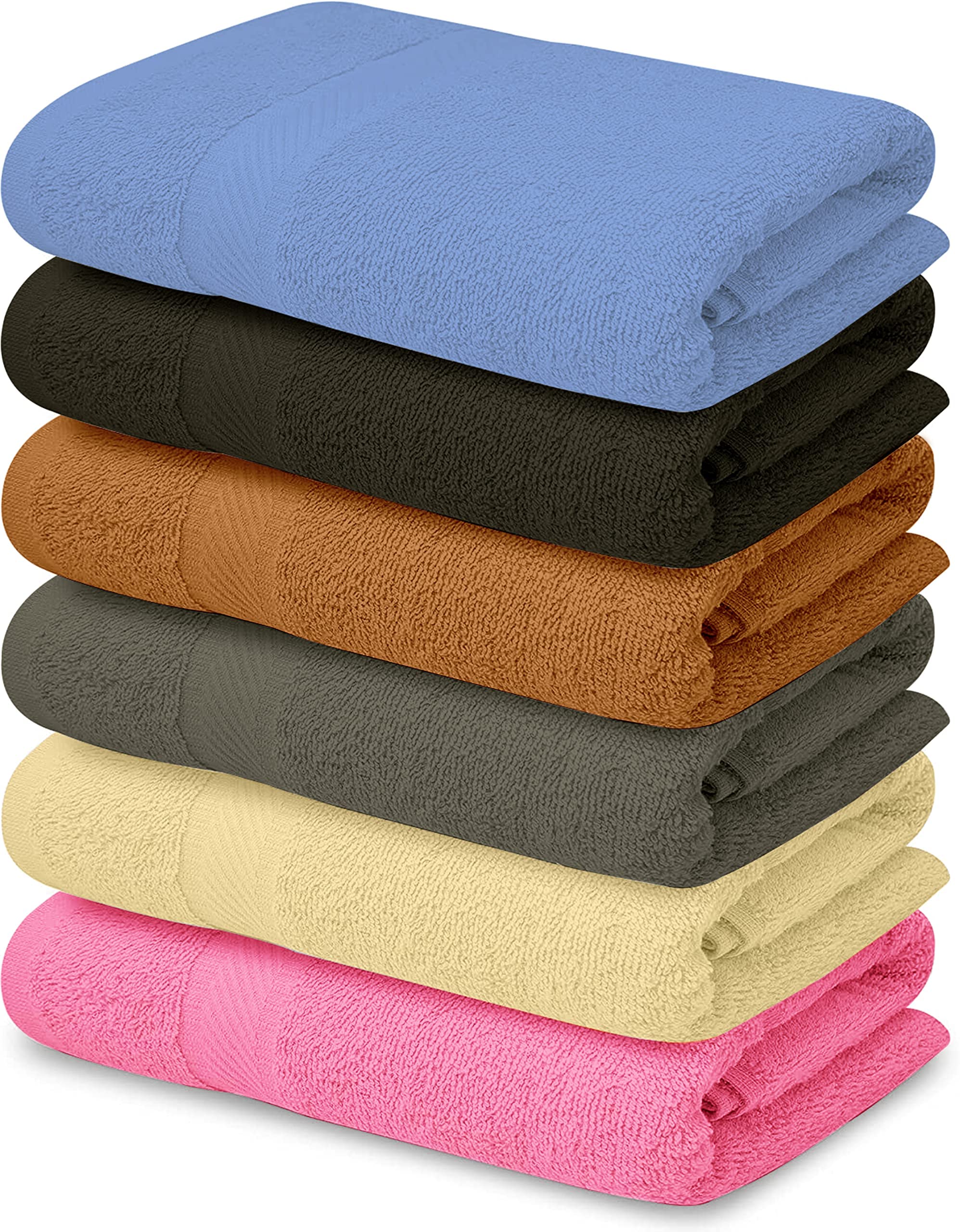 Color best sale bath towels