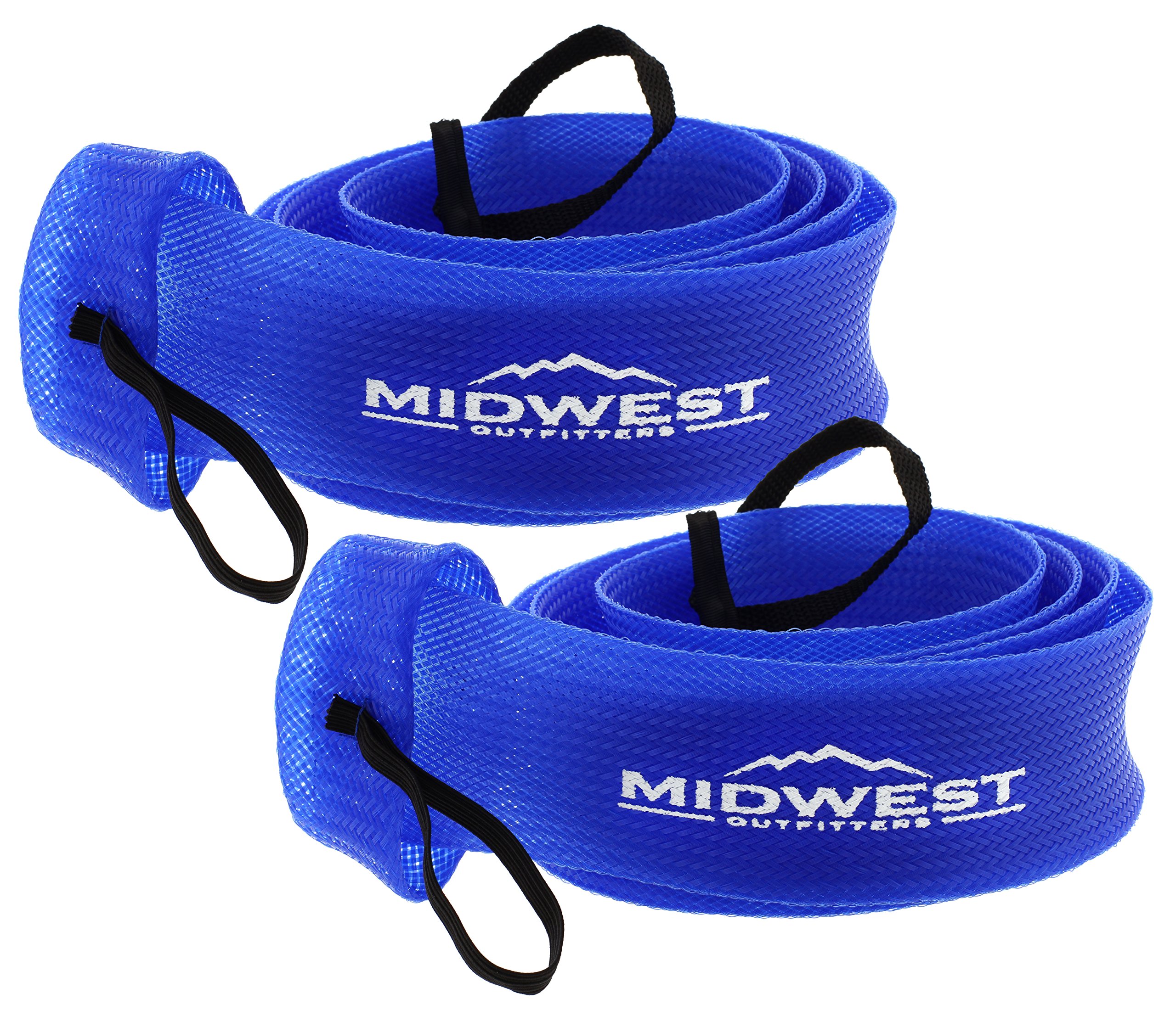 Midwest Outfitters Rod Socks Fishing Rod Sleeve Cover -2Pack- Rod Sock  Fishing Pole Covers for Spinning