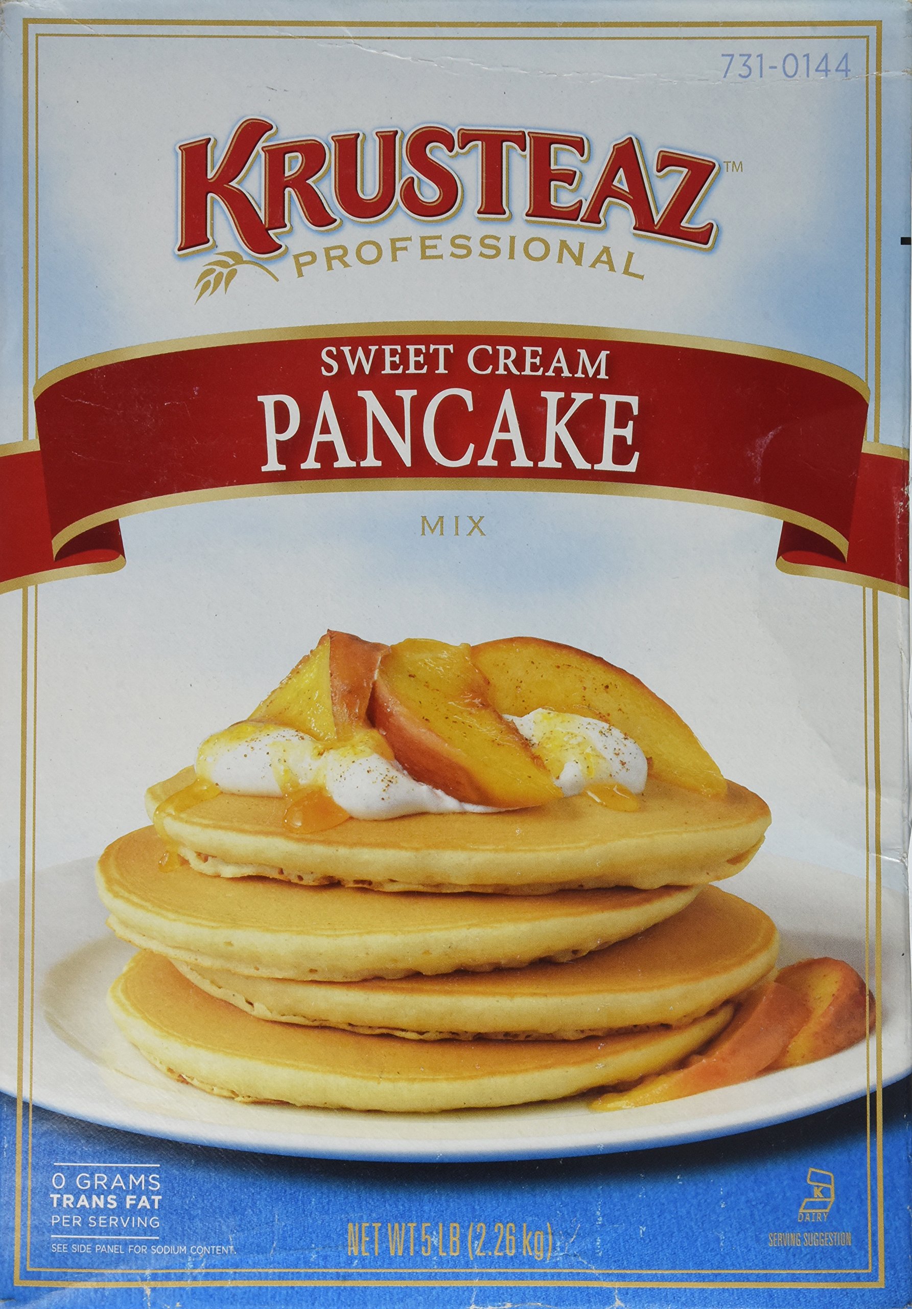 5 Pounds Krusteaz Sweet Cream Pancake Mix Just Add Water 5 Pound Pack Of 1