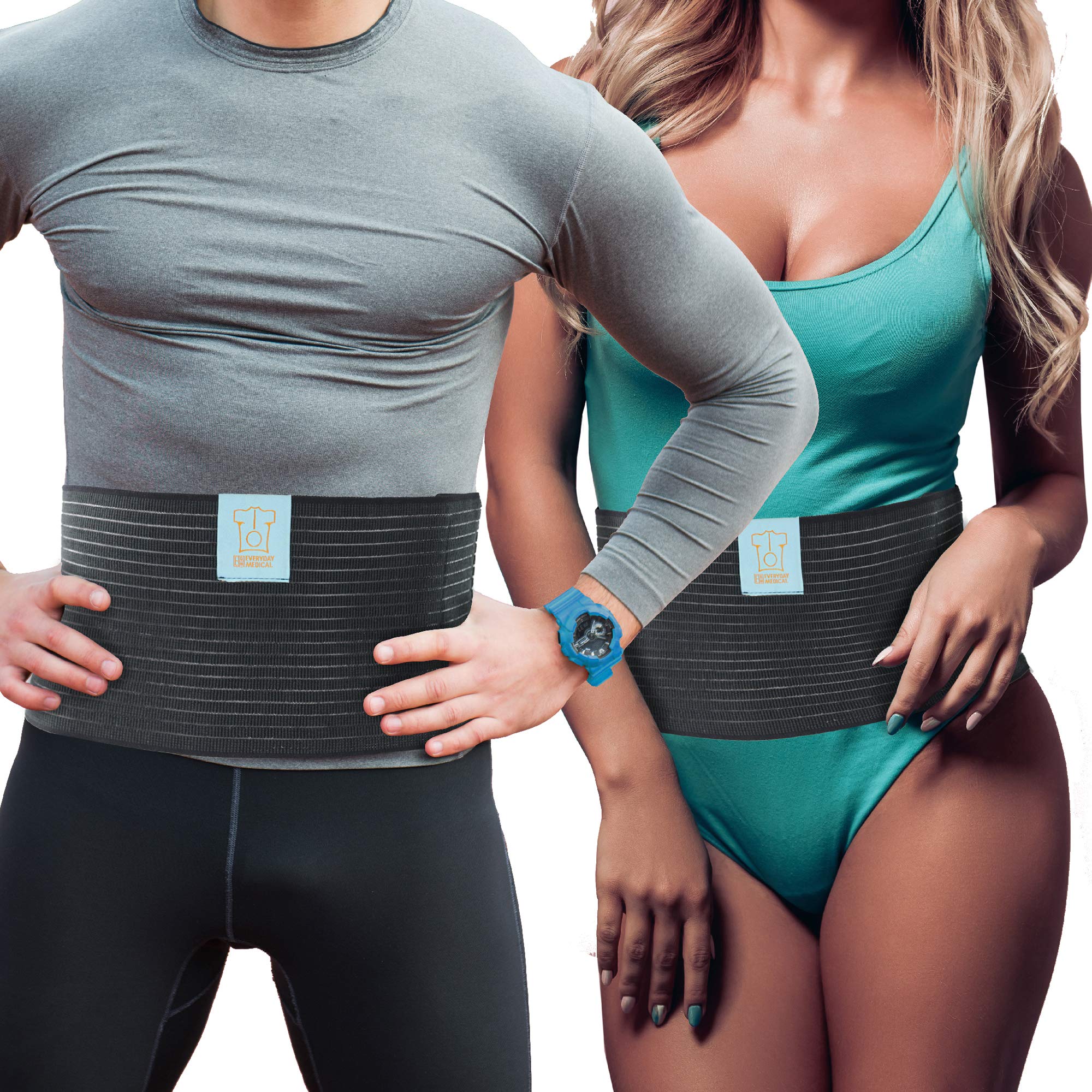 Everyday Medical Post Surgery Abdominal Binder for Men and Women - Medical  Grade Stomach Compression Brace for Waist and Abdomen Surgeries Such as  Gastric Bypass Liposuction C-Section Tummy Tuck Small/Medium (Pack of