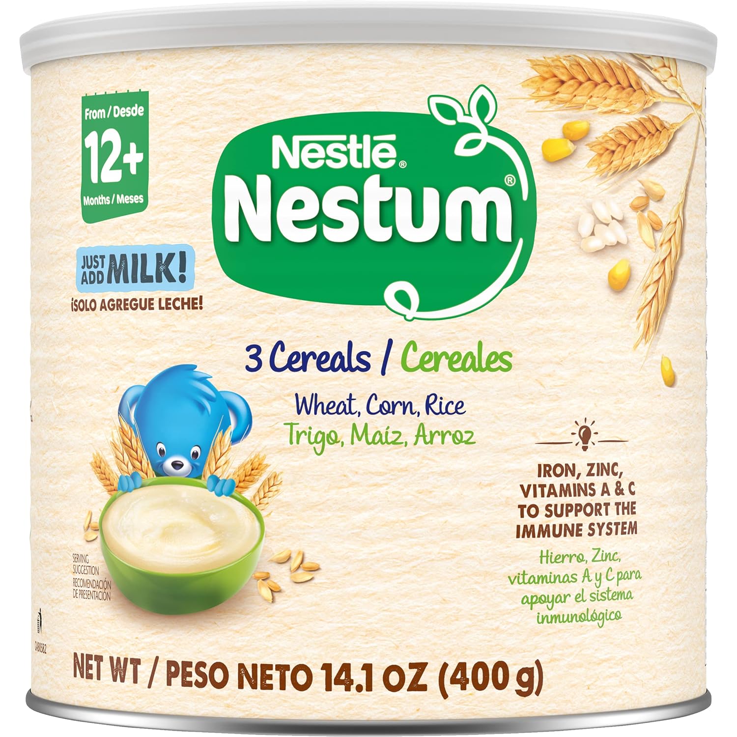 Nestle Nestum Infant Cereal (Wheat and Milk, Pack of 1)