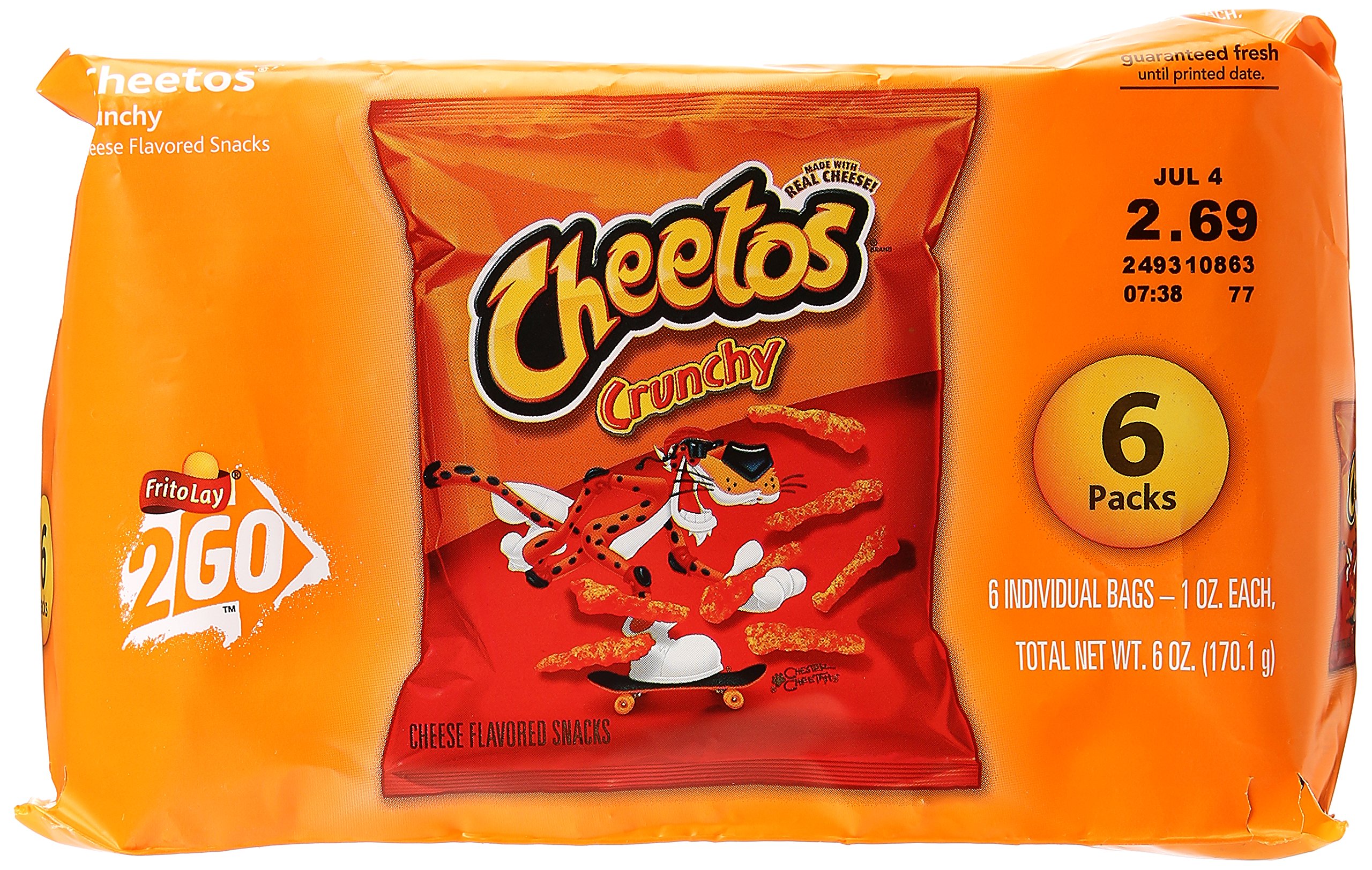 Cheetos Crunchy Cheese Snacks - 6 oz