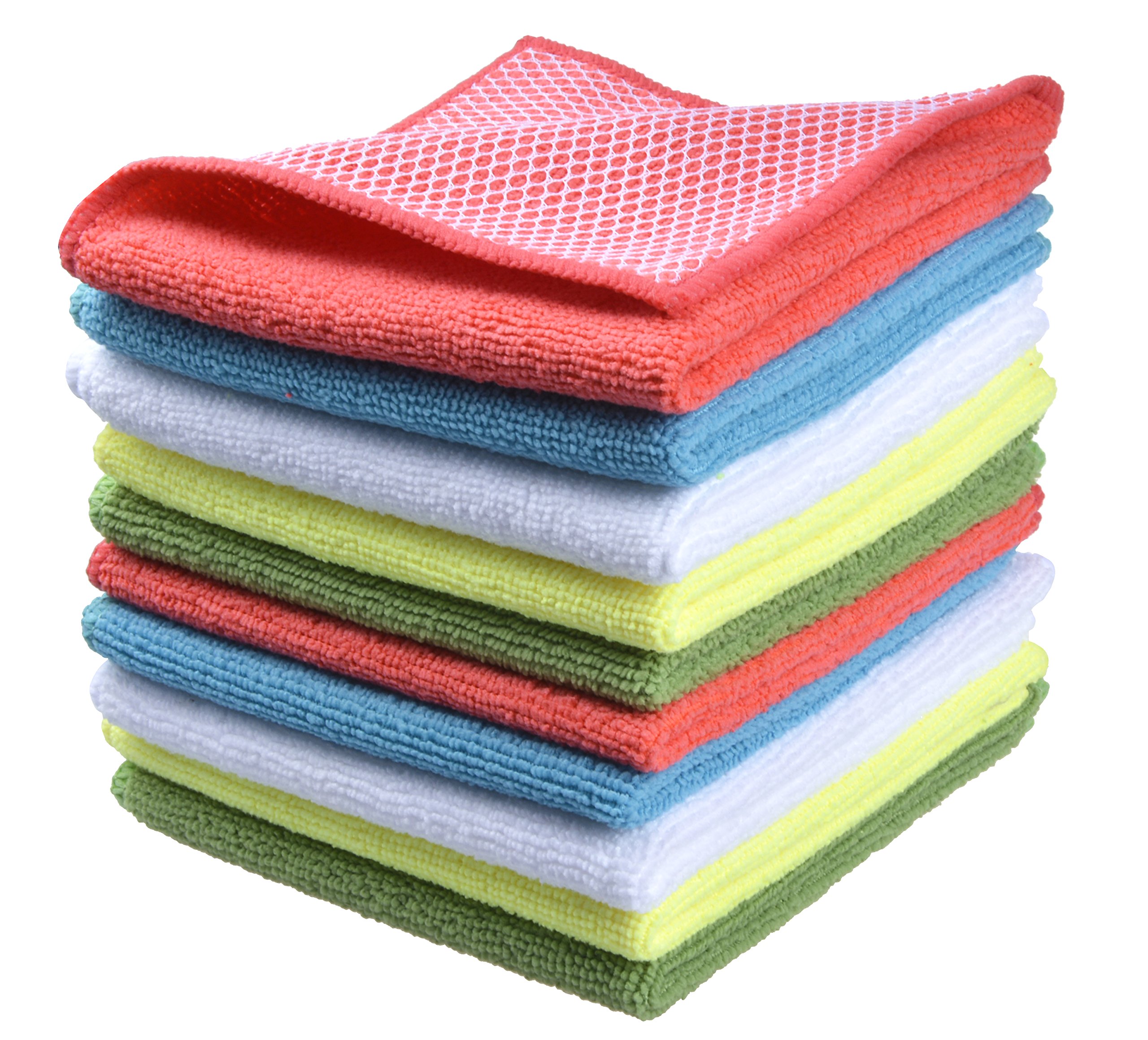 Dish Cloths For Washing Dishes - 10 X 10 Kitchen Dish Cloths, Pack of 5 Dish  Towels For Kitchen, Quick Dry Dish Rags, Super Soft Dish Rags And Dish  Towels, Fast Absorbent