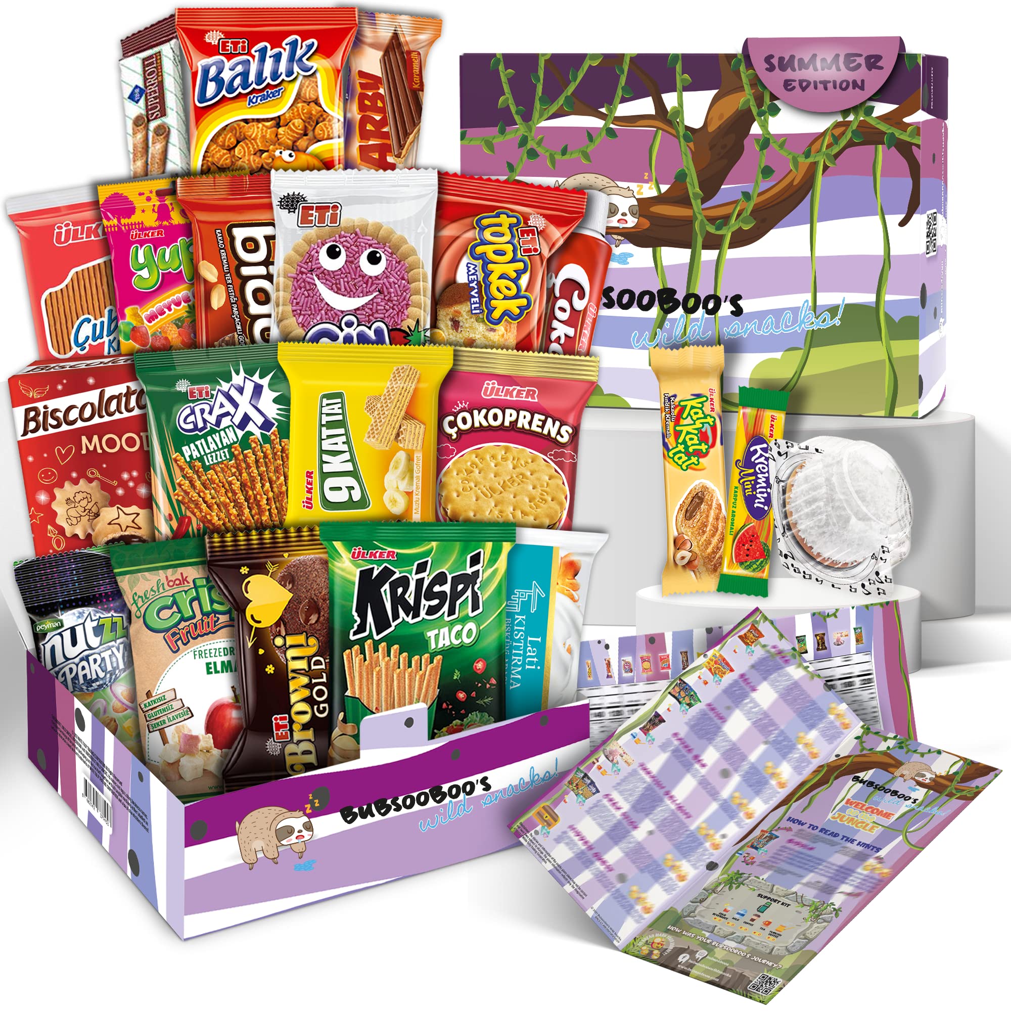 Maxi International Snack Box  Snacks Variety Pack of In