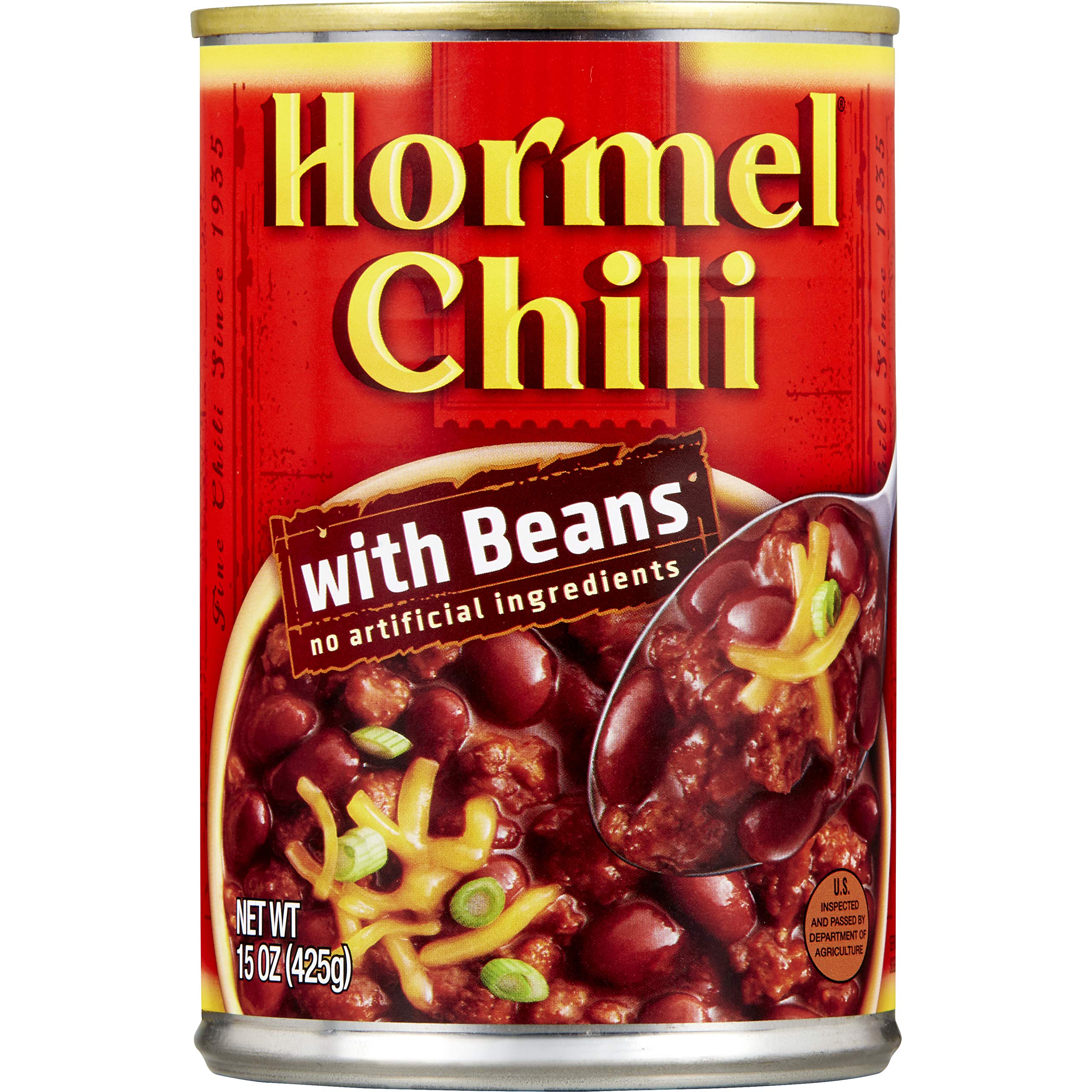 Wendy's Chili With Beans, Canned Chili, 15 oz.