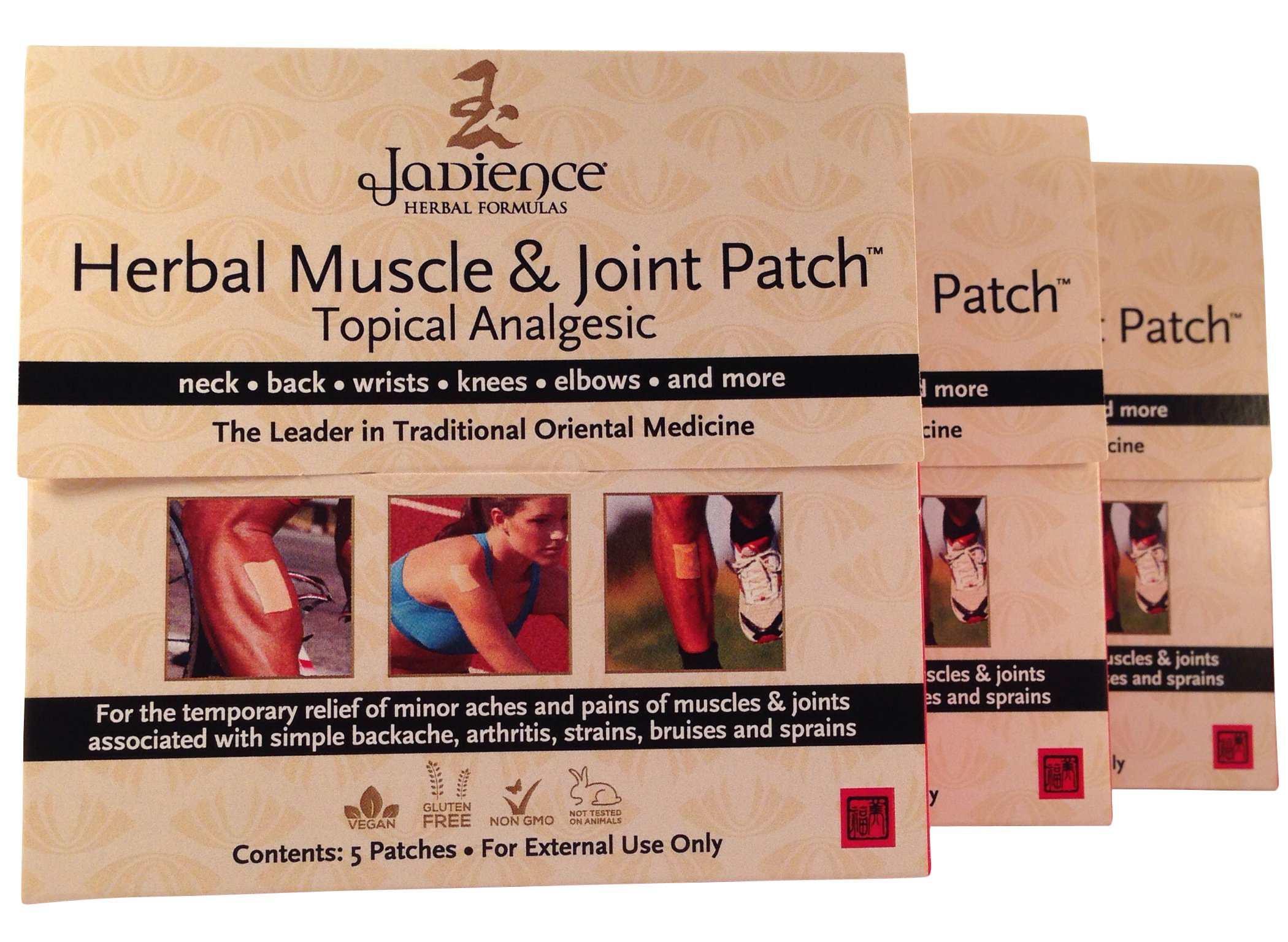 Muscle Recovery, Sprained Wrist & Joint Patch - 5 Pack