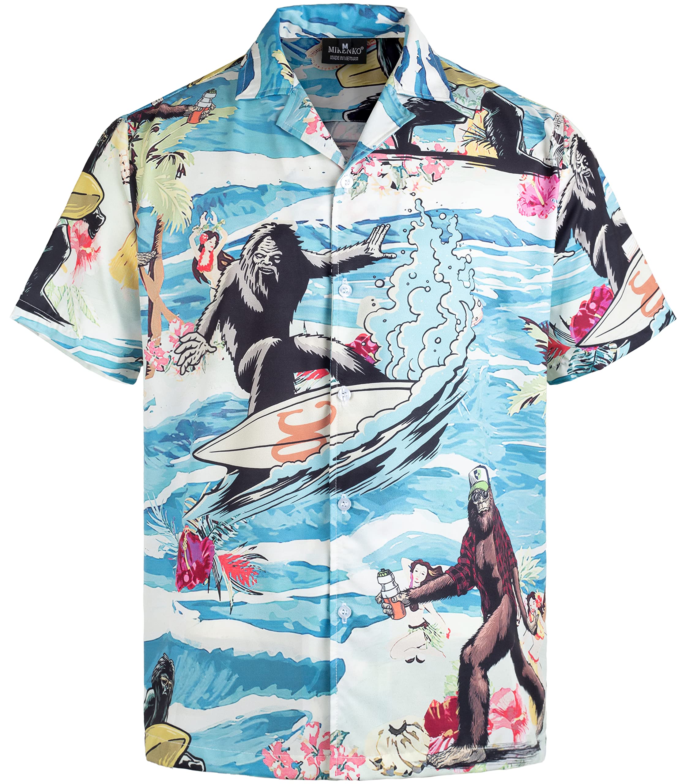 Funny Fishing Short Sleeve Shirt Button Down Shirts Harajuku Shirts For  Boys And Girls