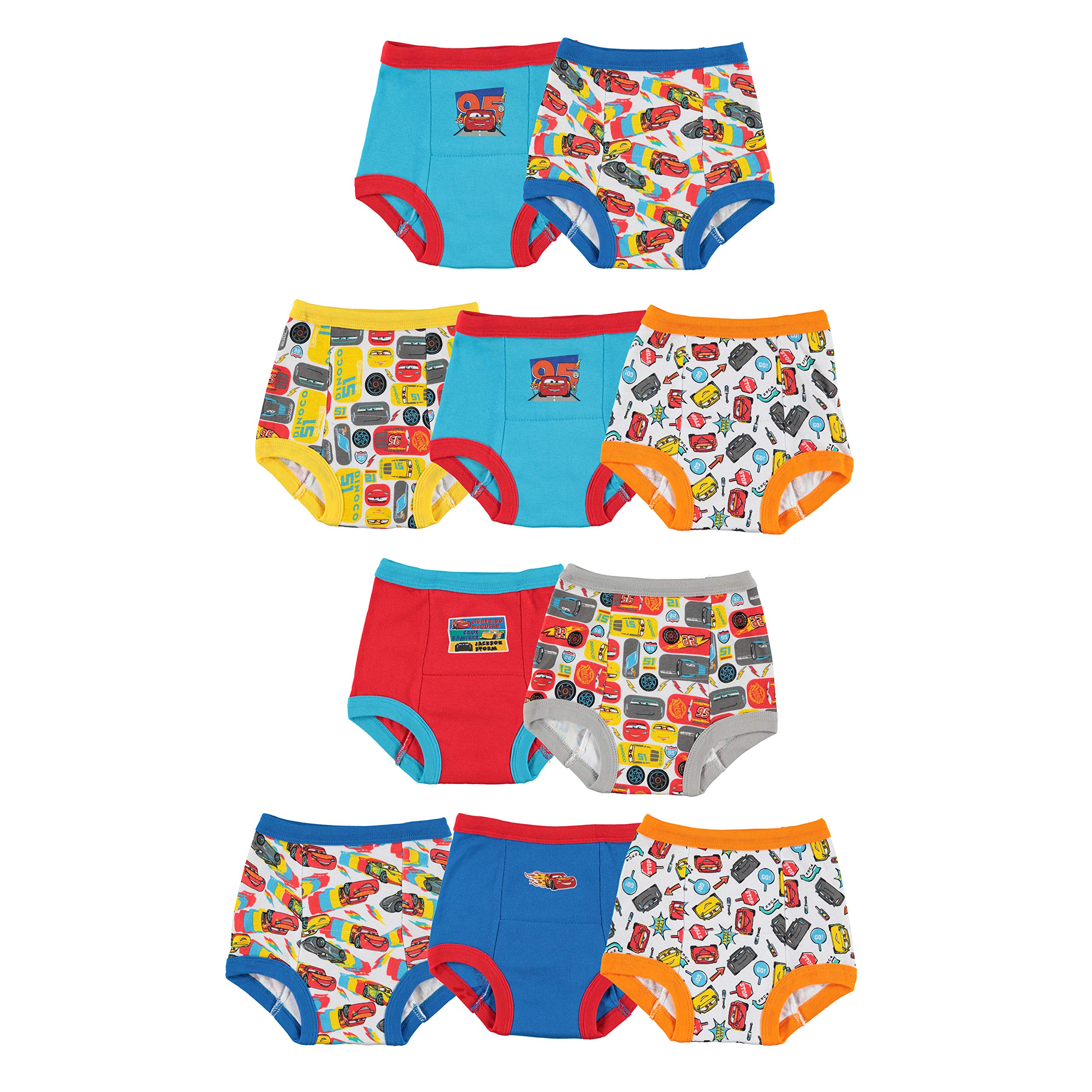6 Toy Story And Cars Training Underwear