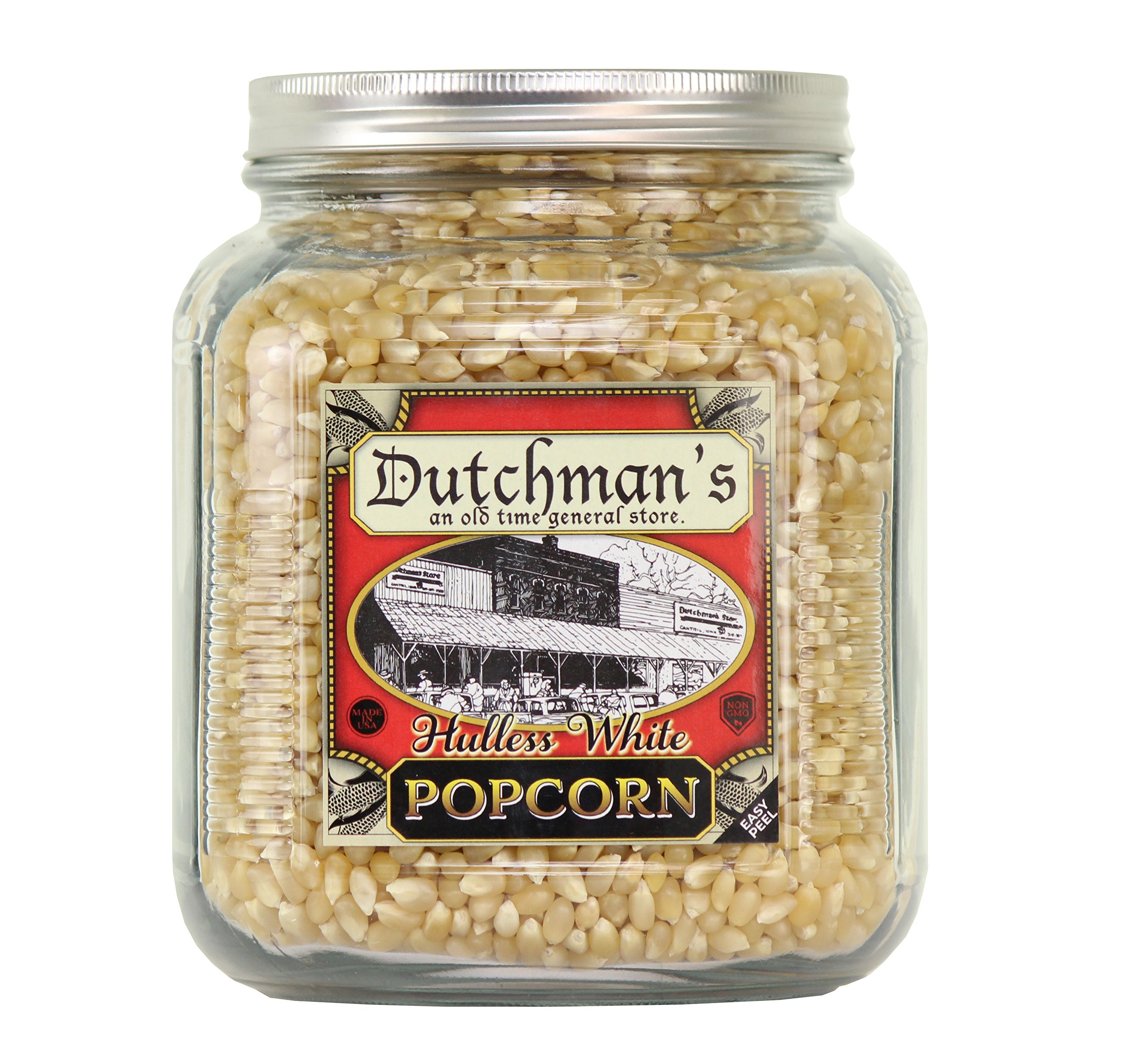 Half Gallon Popcorn Jars- 4 Count – Just Popped Popcorn