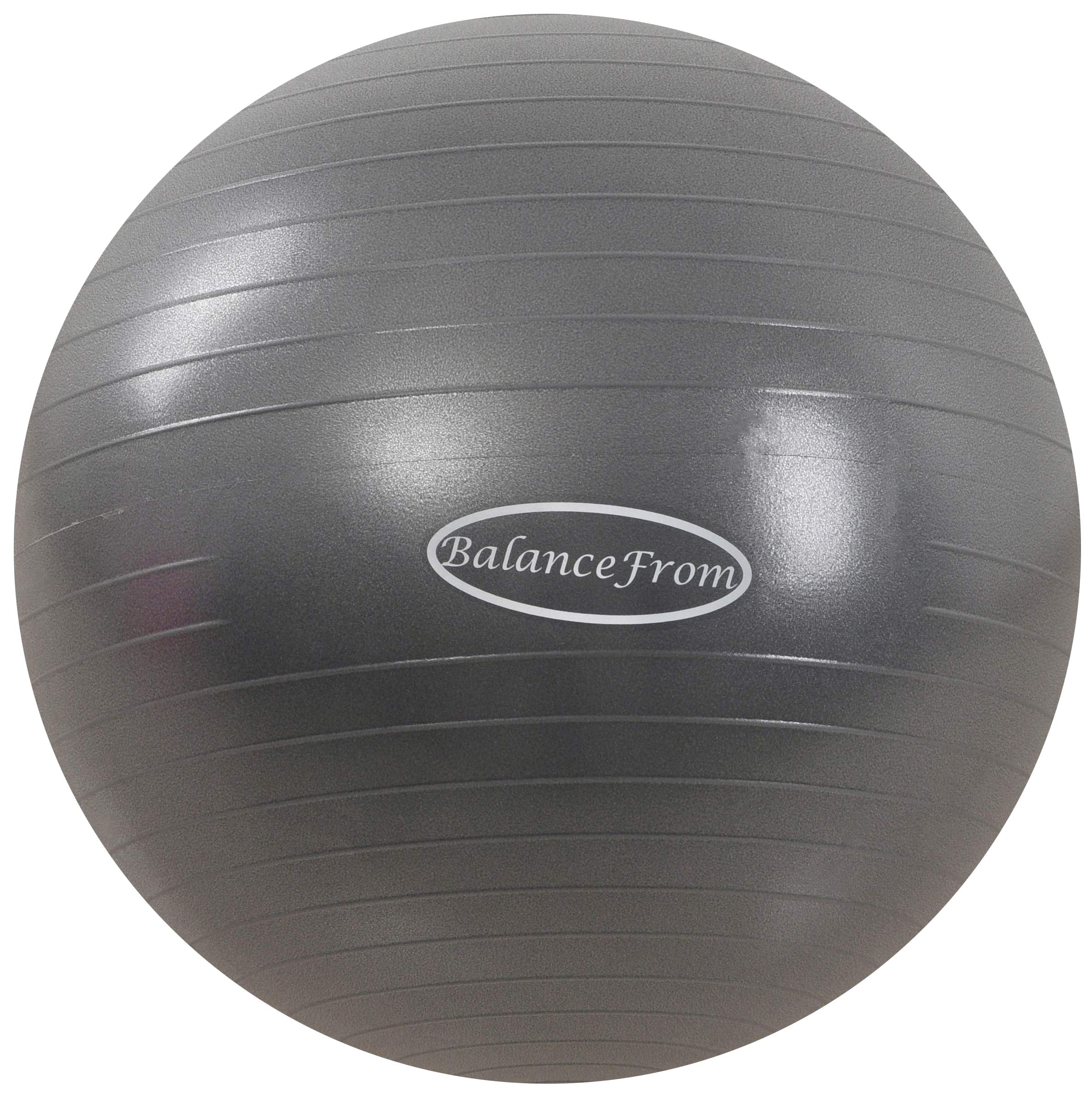BalanceFrom Anti-Burst and Slip Resistant Exercise Ball Yoga Ball