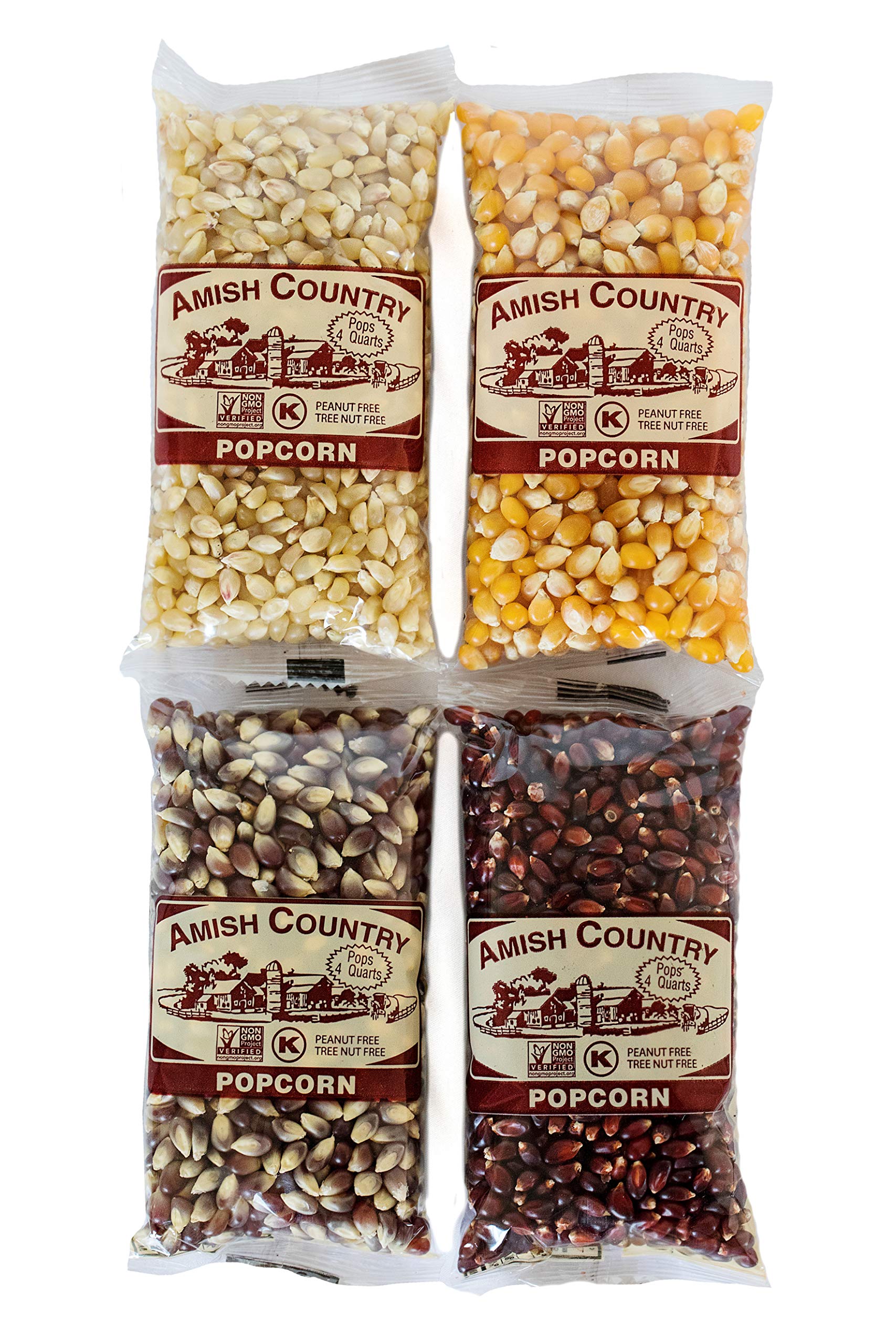 Popcorn Sampler - Six Popcorn Kernel Varieties