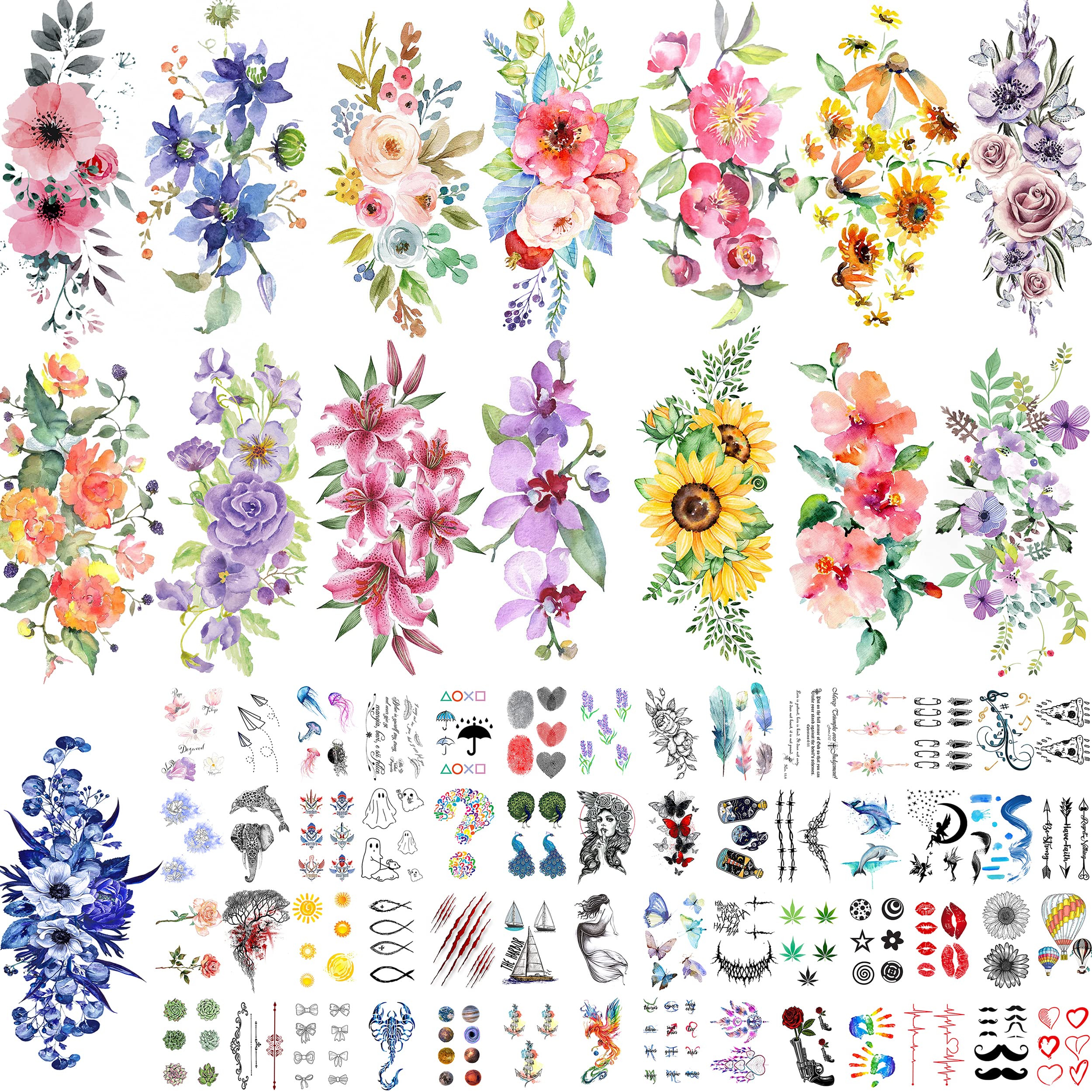 Flowers tattoo by Bekker Konstantin | Post 22969
