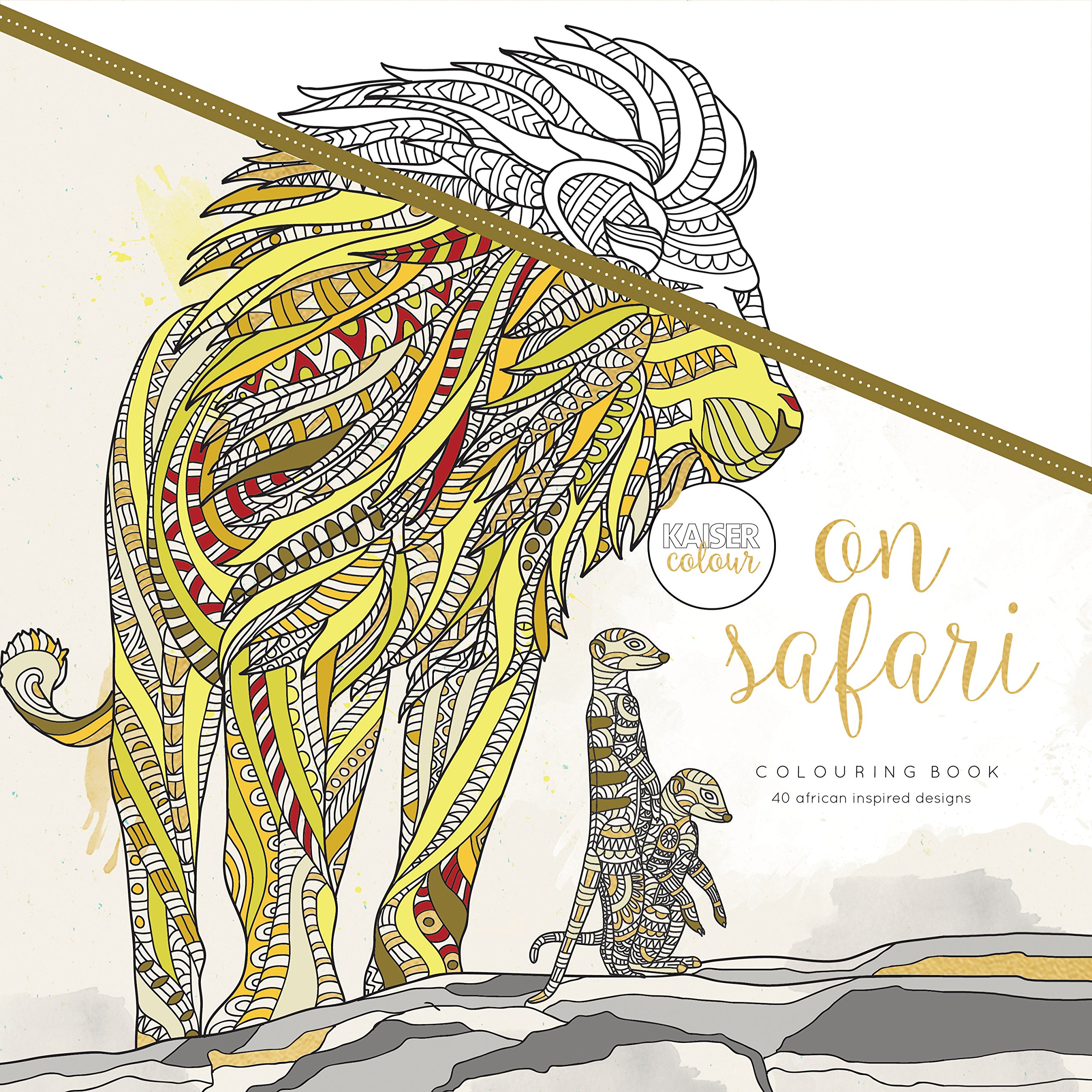 Kaisercraft On Safari Coloring Book,